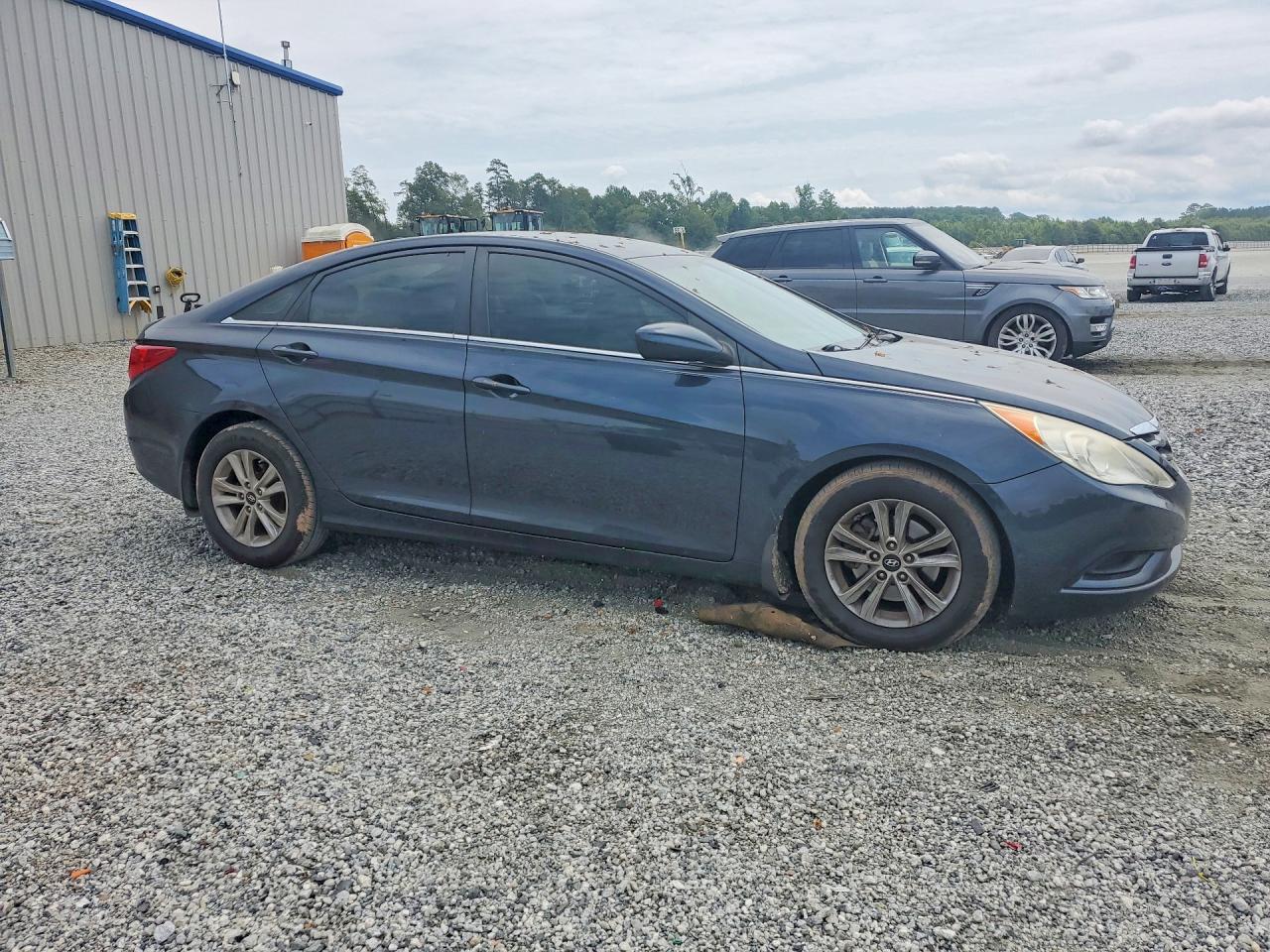 2012 Hyundai Sonata Gls Blue vin: 5NPEB4AC1CH418848