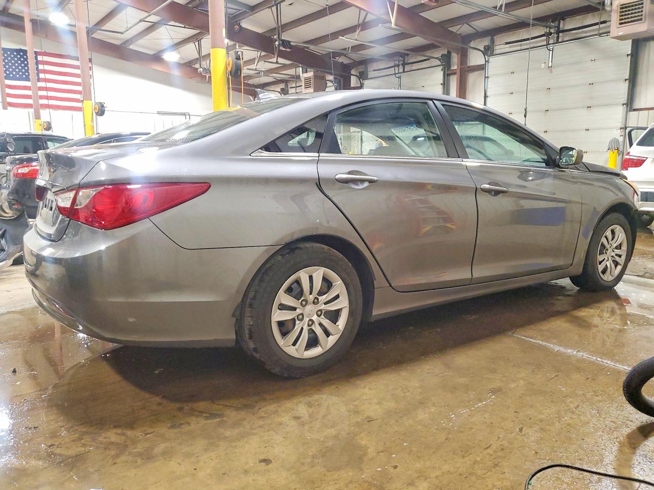 2012 Hyundai Sonata Gls Gray vin: 5NPEB4AC1CH427923