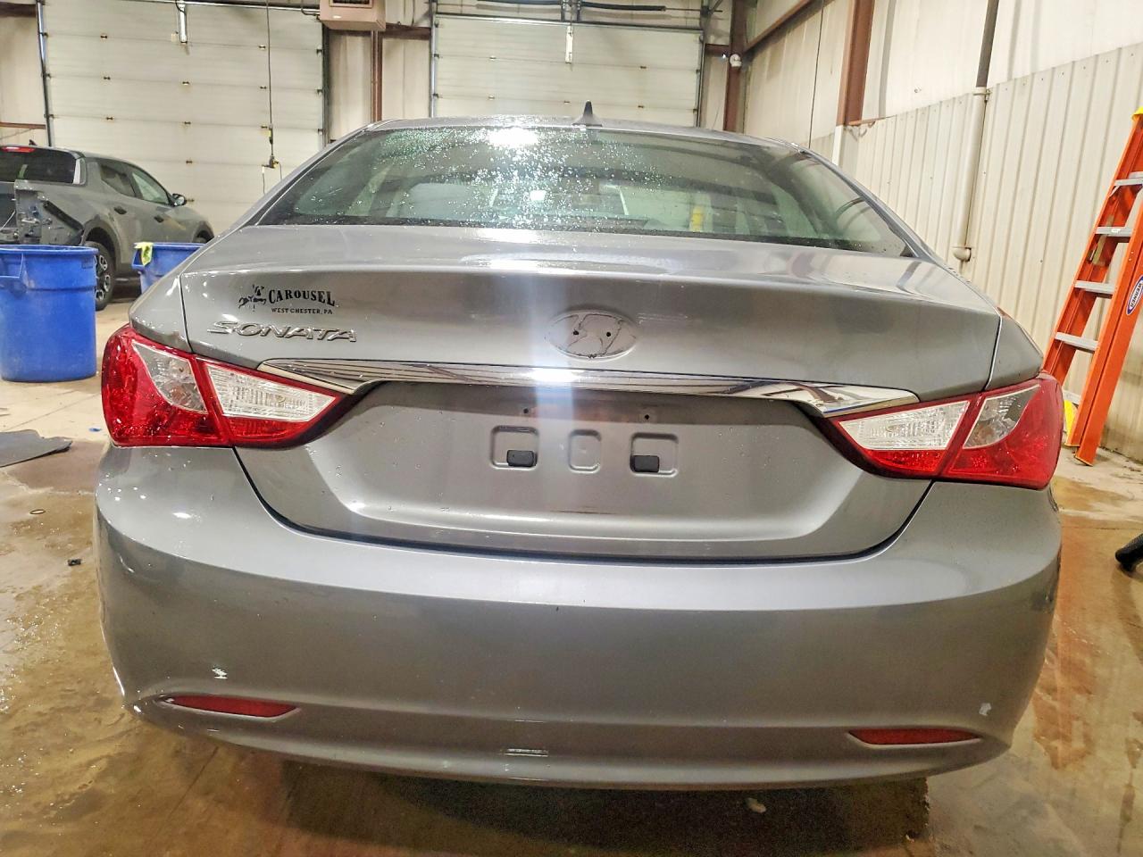 2012 Hyundai Sonata Gls Gray vin: 5NPEB4AC1CH427923