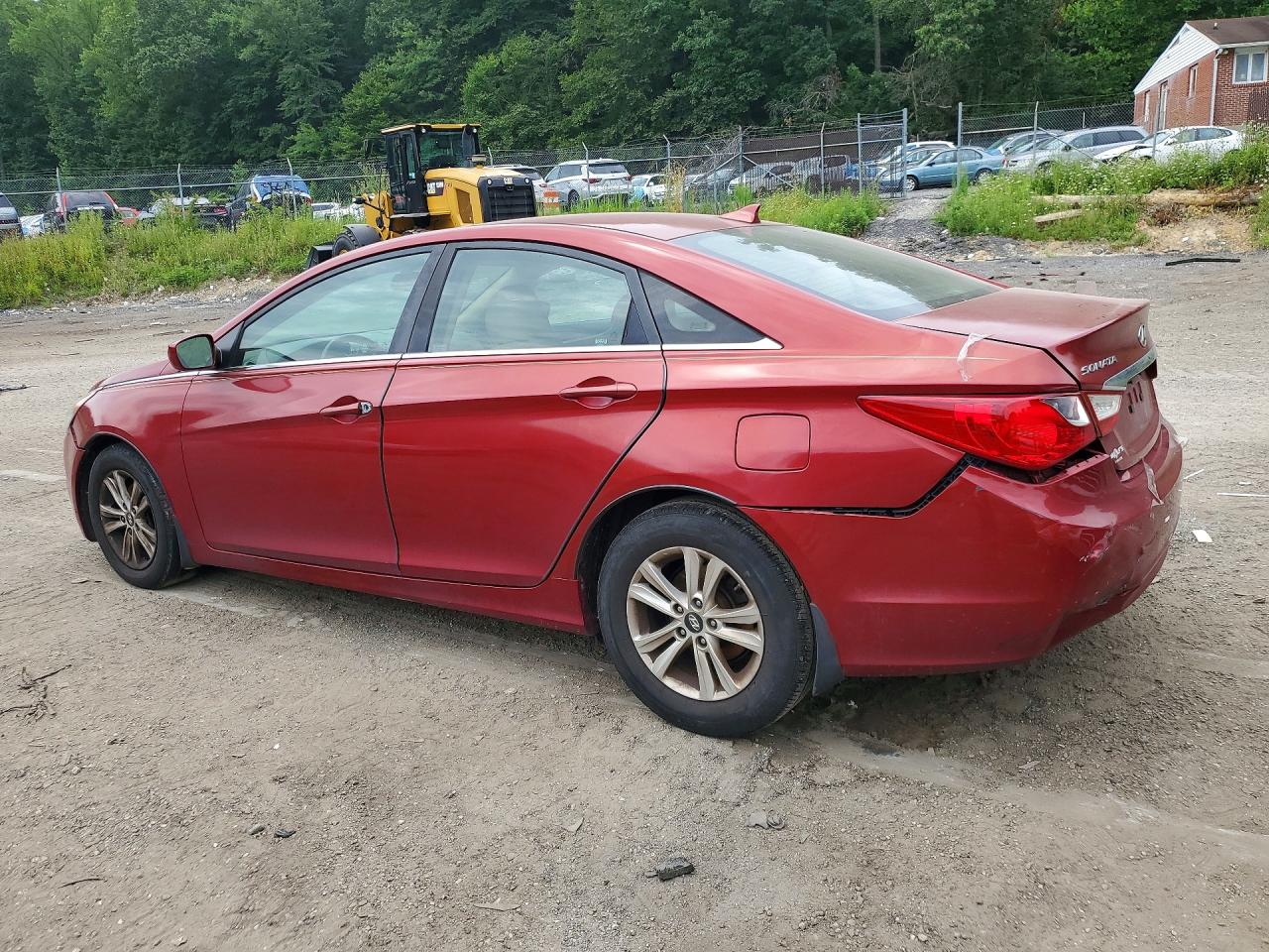 2012 Hyundai Sonata Gls Red vin: 5NPEB4AC1CH428117