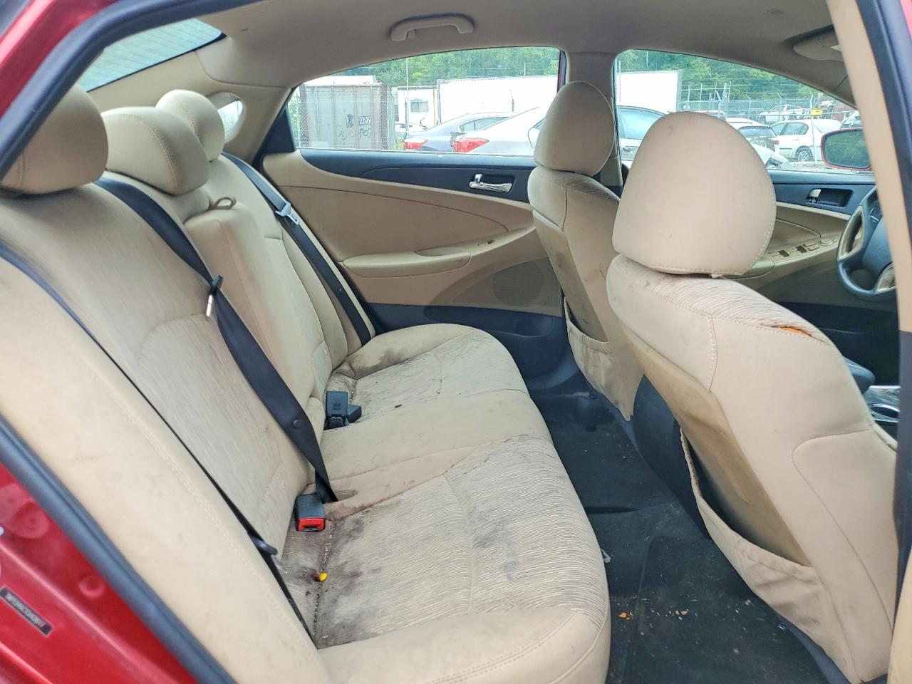 2012 Hyundai Sonata Gls Red vin: 5NPEB4AC1CH428117