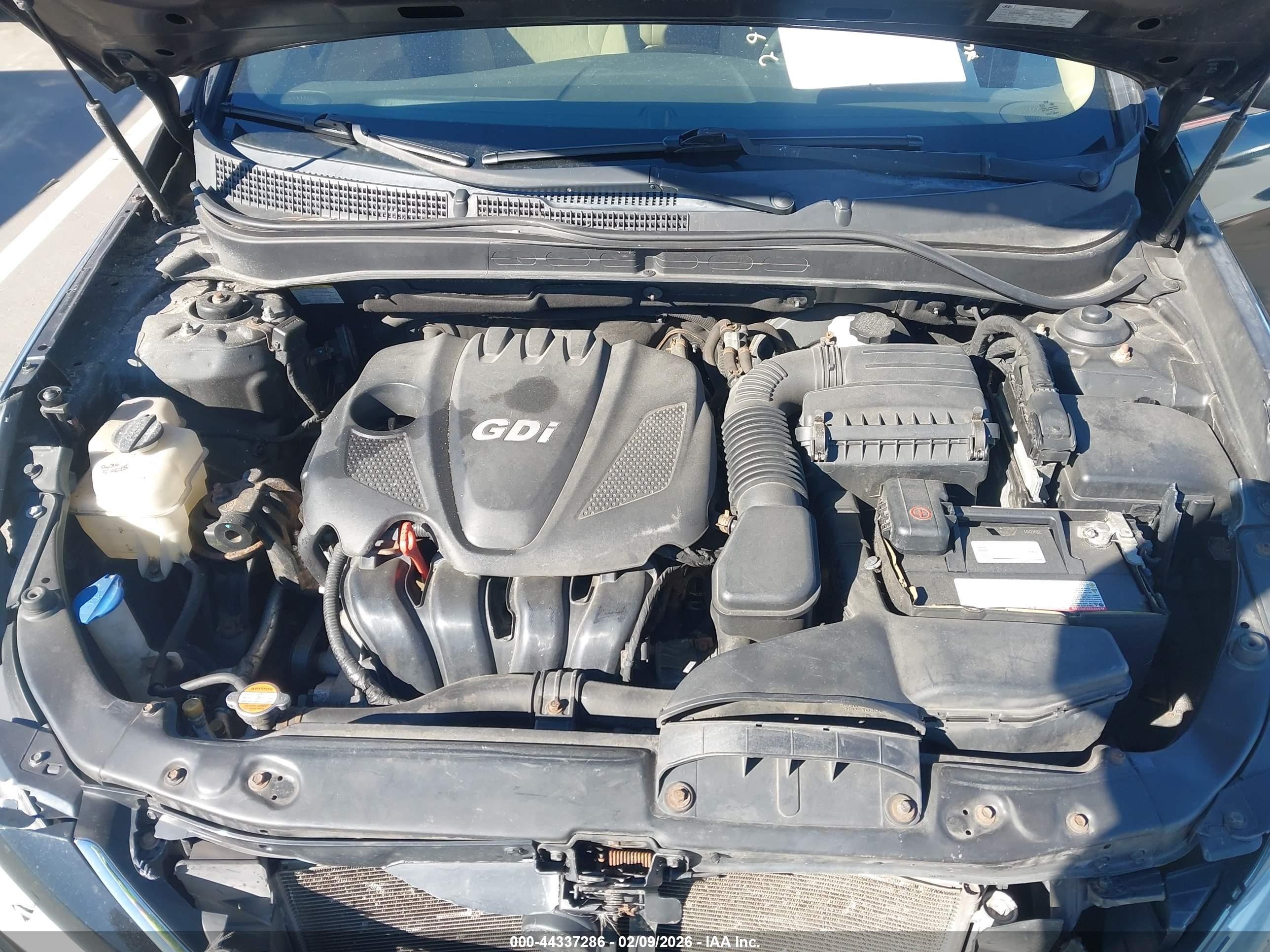 2012 Hyundai Sonata Gls Black vin: 5NPEB4AC1CH434676