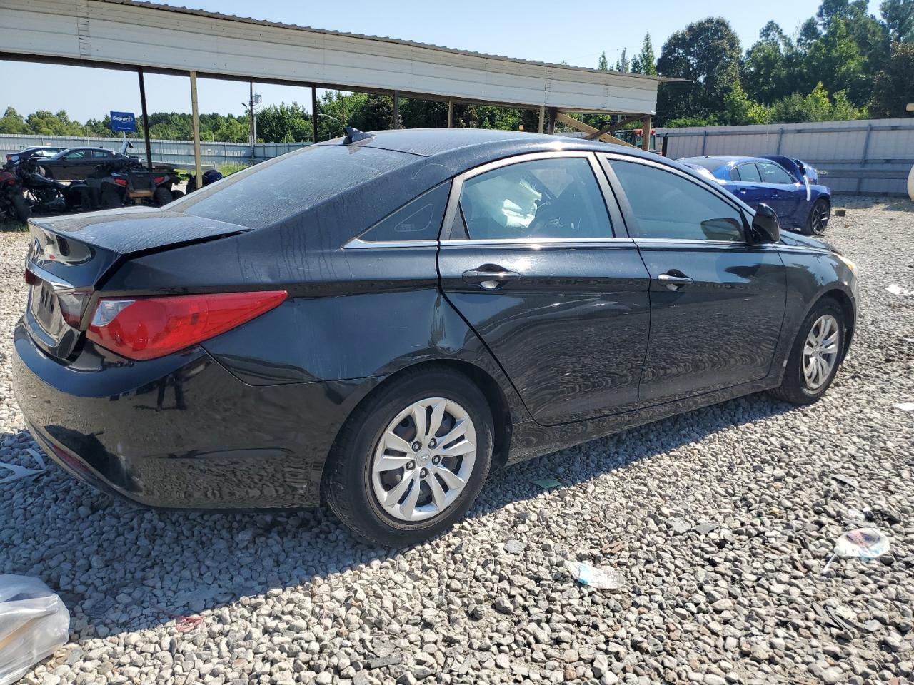 2012 Hyundai Sonata Gls Black vin: 5NPEB4AC1CH436976