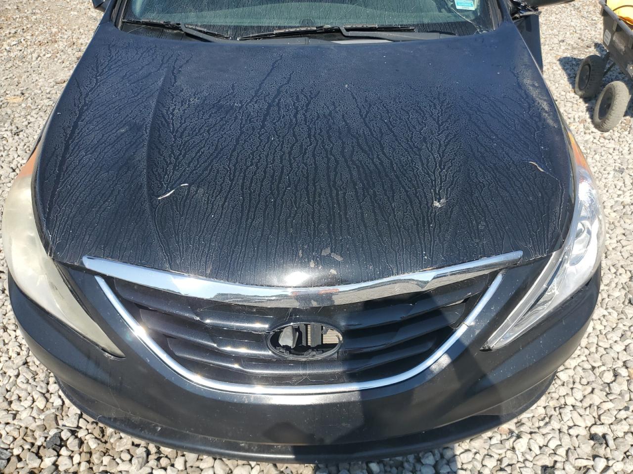 2012 Hyundai Sonata Gls Black vin: 5NPEB4AC1CH436976