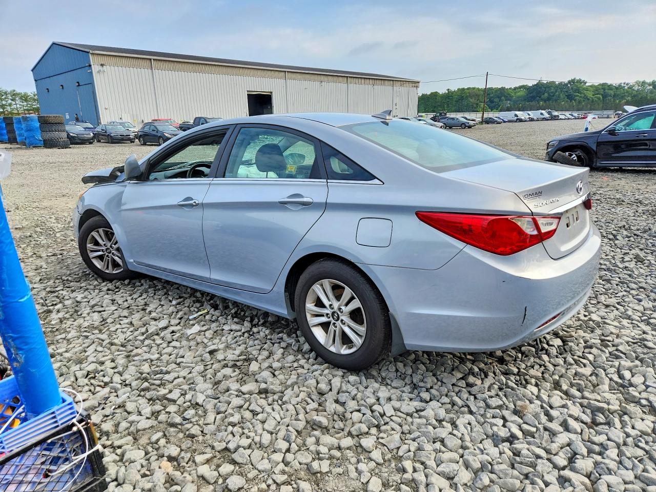 2012 Hyundai Sonata Gls Blue vin: 5NPEB4AC1CH449288