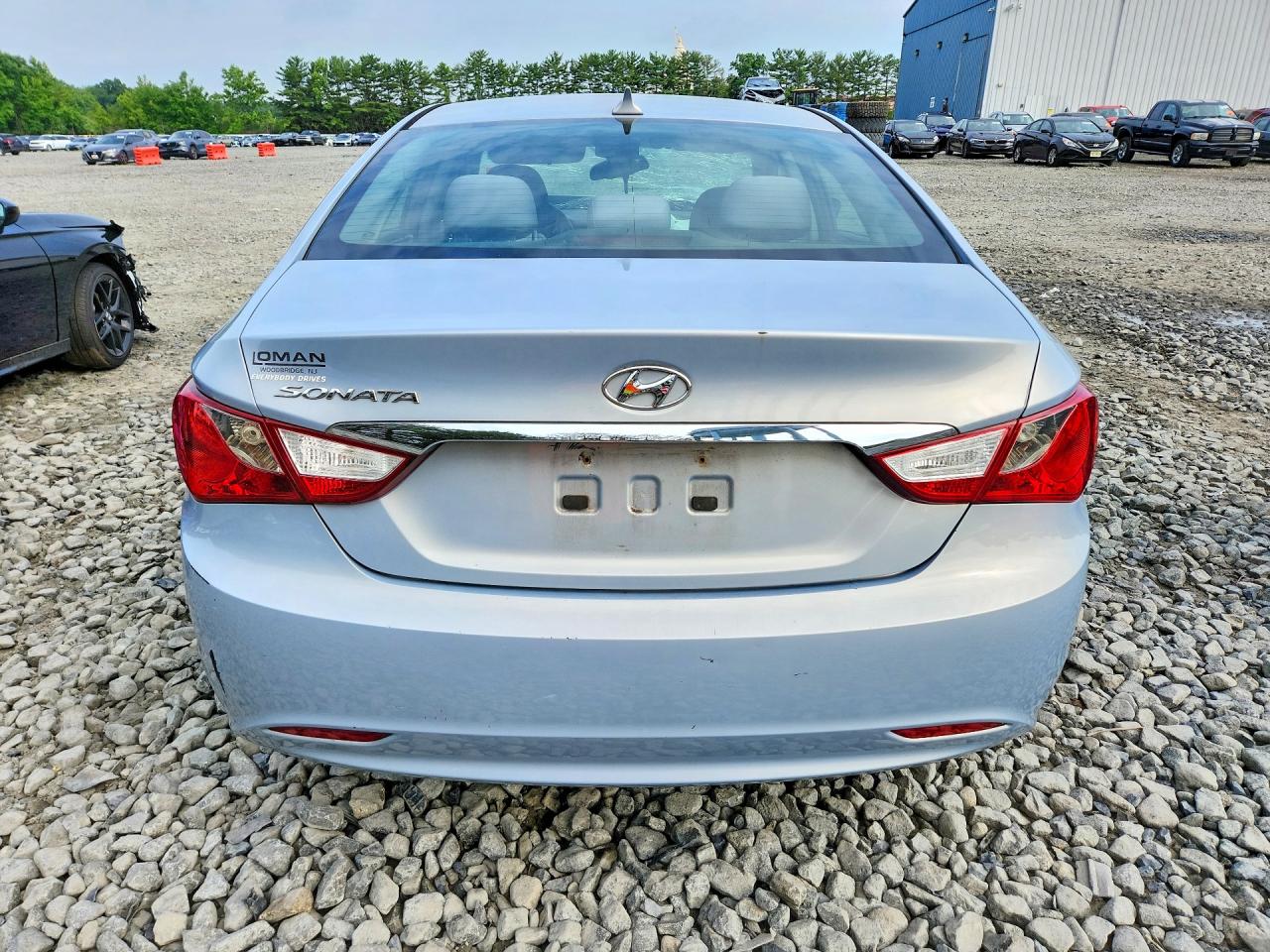 2012 Hyundai Sonata Gls Blue vin: 5NPEB4AC1CH449288