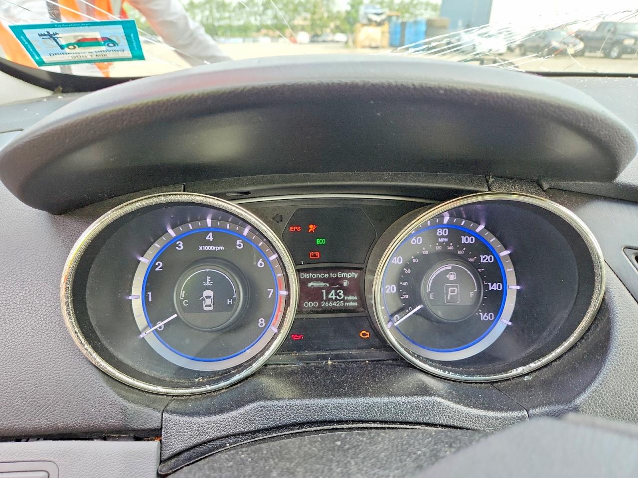 2012 Hyundai Sonata Gls Blue vin: 5NPEB4AC1CH449288