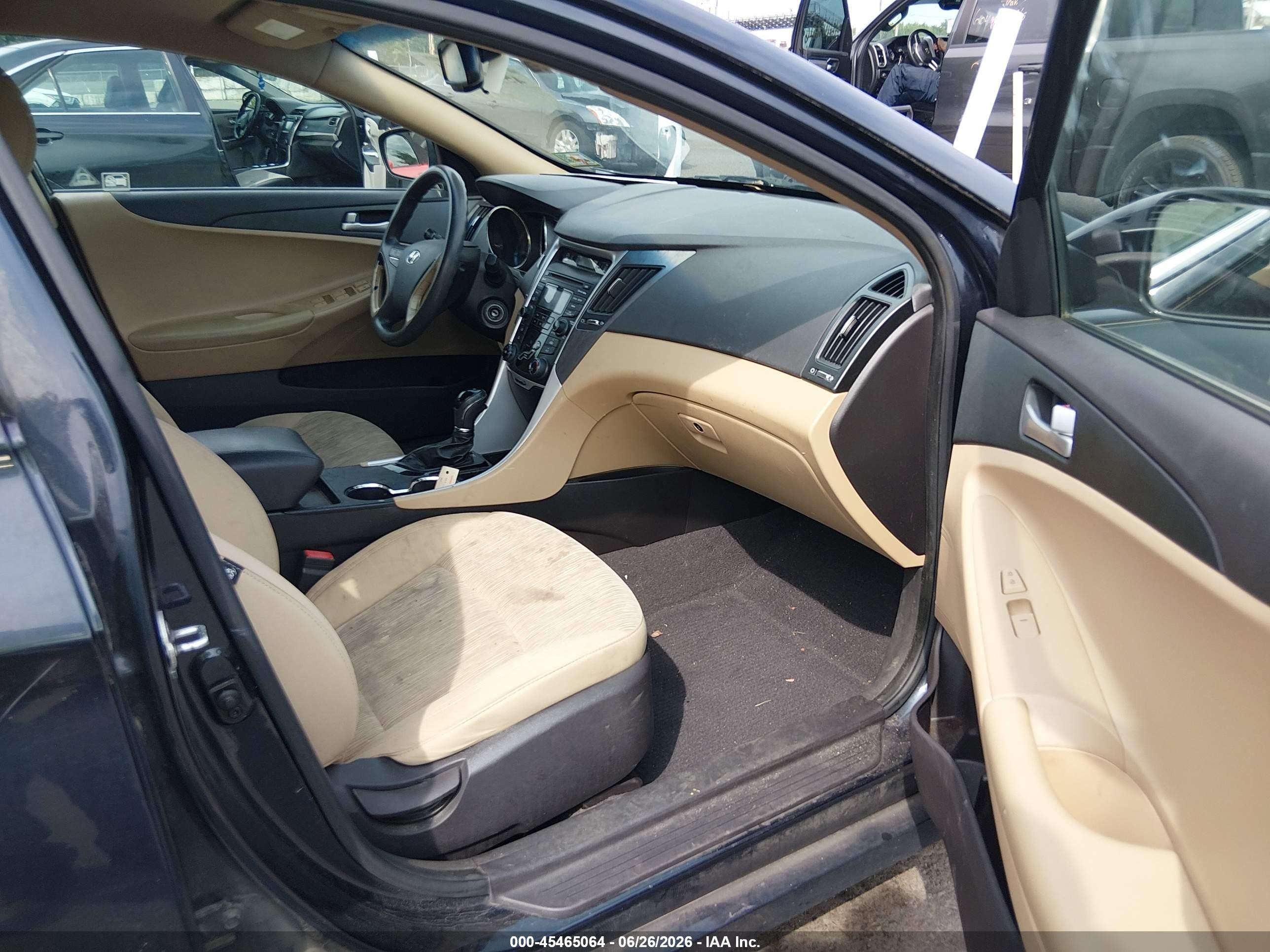2012 Hyundai Sonata Gls Dark Blue vin: 5NPEB4AC1CH455172