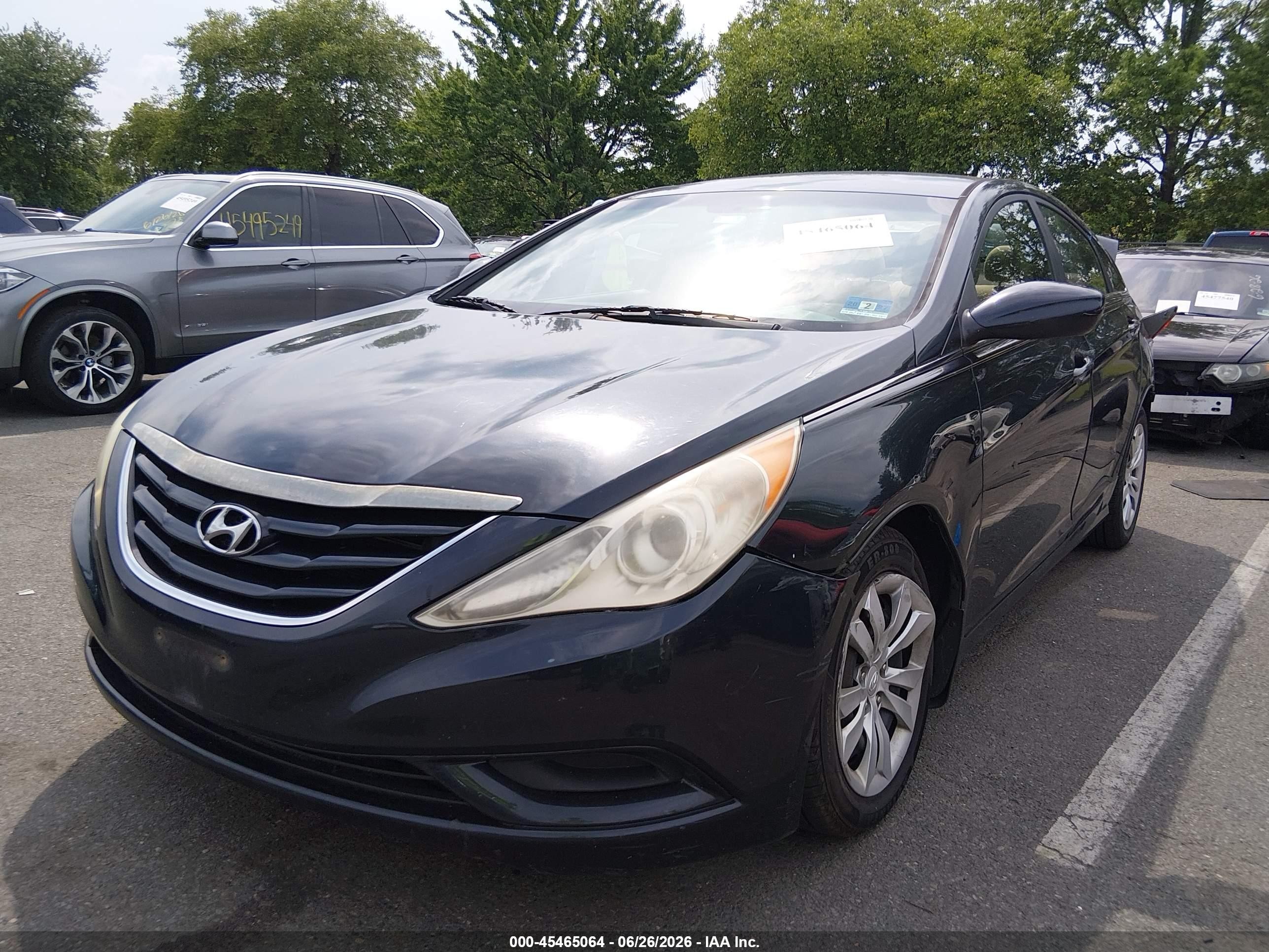 2012 Hyundai Sonata Gls Dark Blue vin: 5NPEB4AC1CH455172