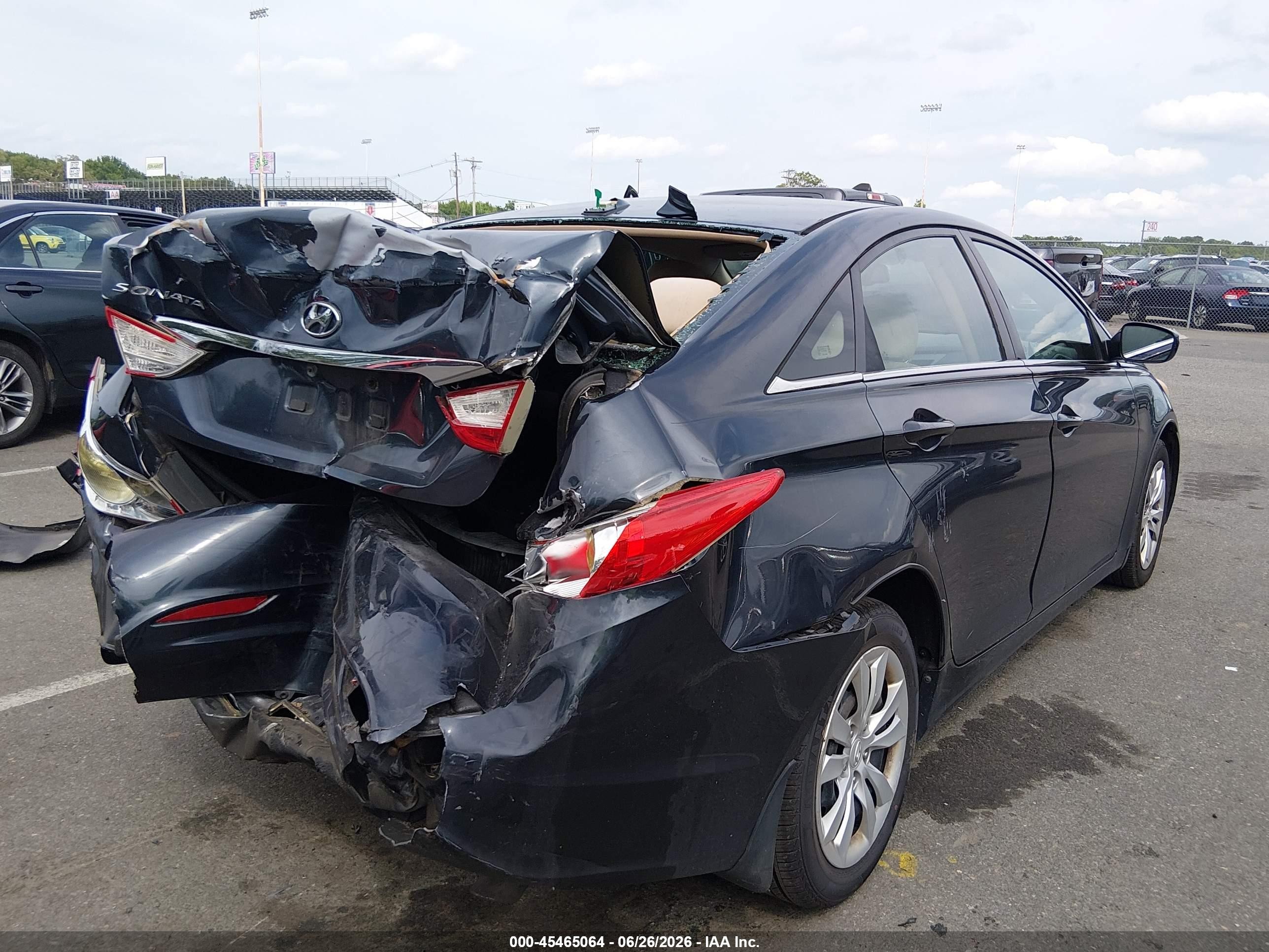2012 Hyundai Sonata Gls Dark Blue vin: 5NPEB4AC1CH455172