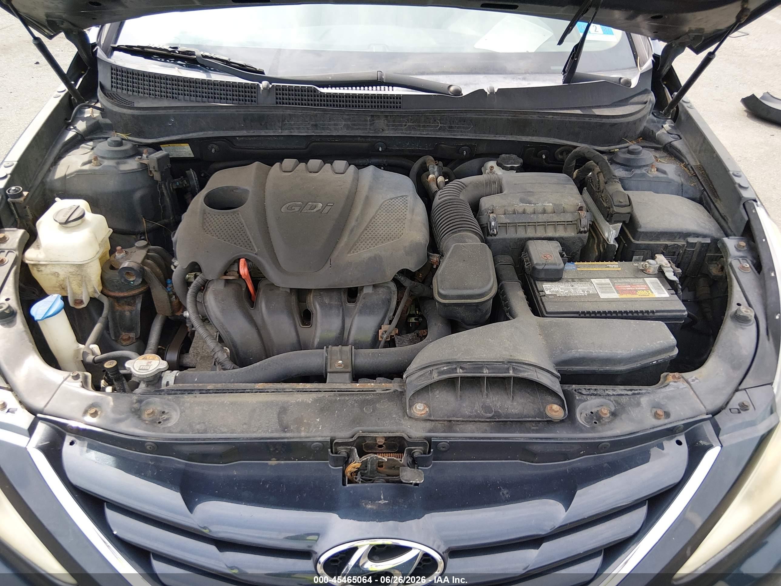 2012 Hyundai Sonata Gls Dark Blue vin: 5NPEB4AC1CH455172