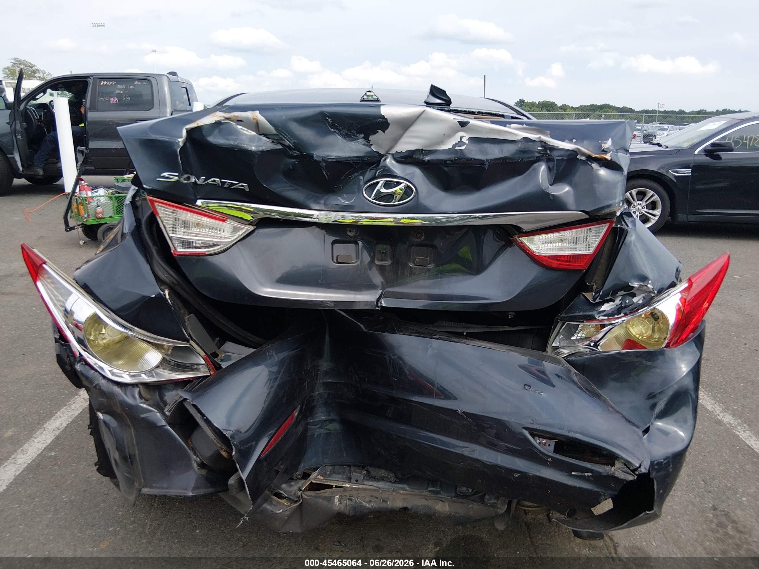 2012 Hyundai Sonata Gls Dark Blue vin: 5NPEB4AC1CH455172