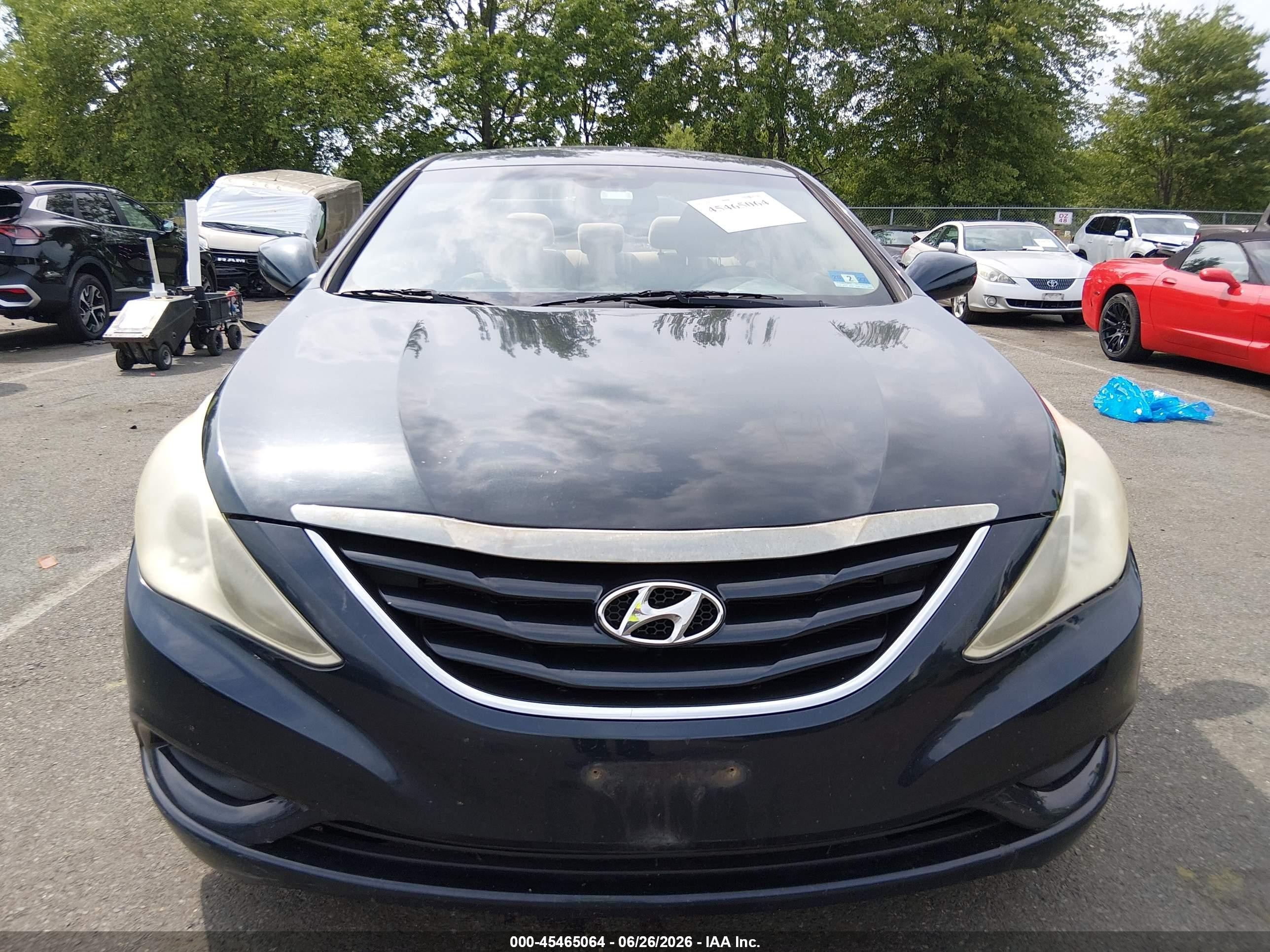 2012 Hyundai Sonata Gls Dark Blue vin: 5NPEB4AC1CH455172