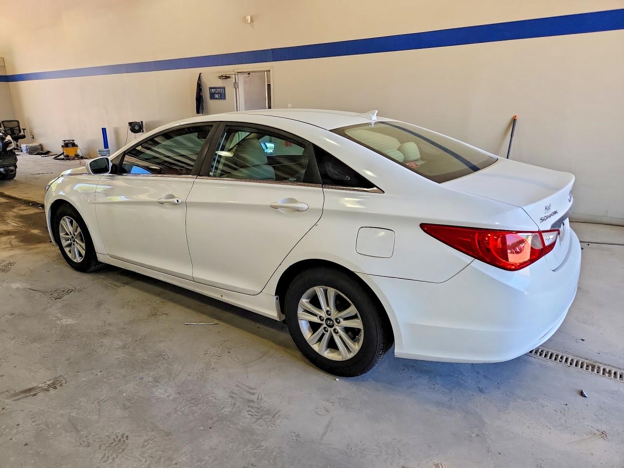 2012 Hyundai Sonata Gls White vin: 5NPEB4AC1CH455866