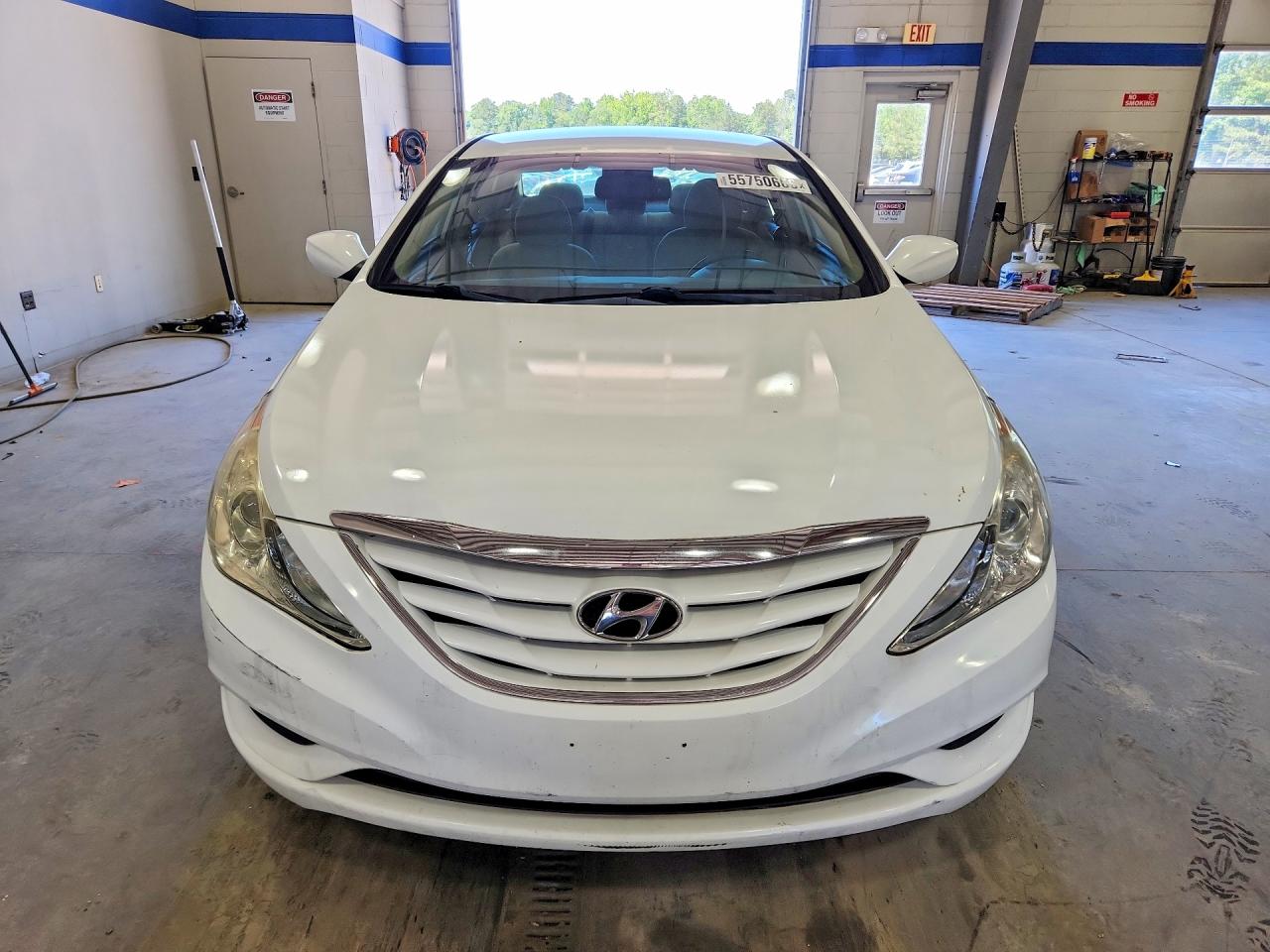2012 Hyundai Sonata Gls White vin: 5NPEB4AC1CH455866