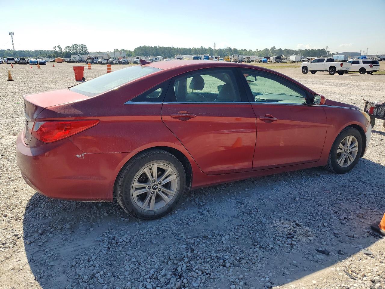 2012 Hyundai Sonata Gls Red vin: 5NPEB4AC1CH459612