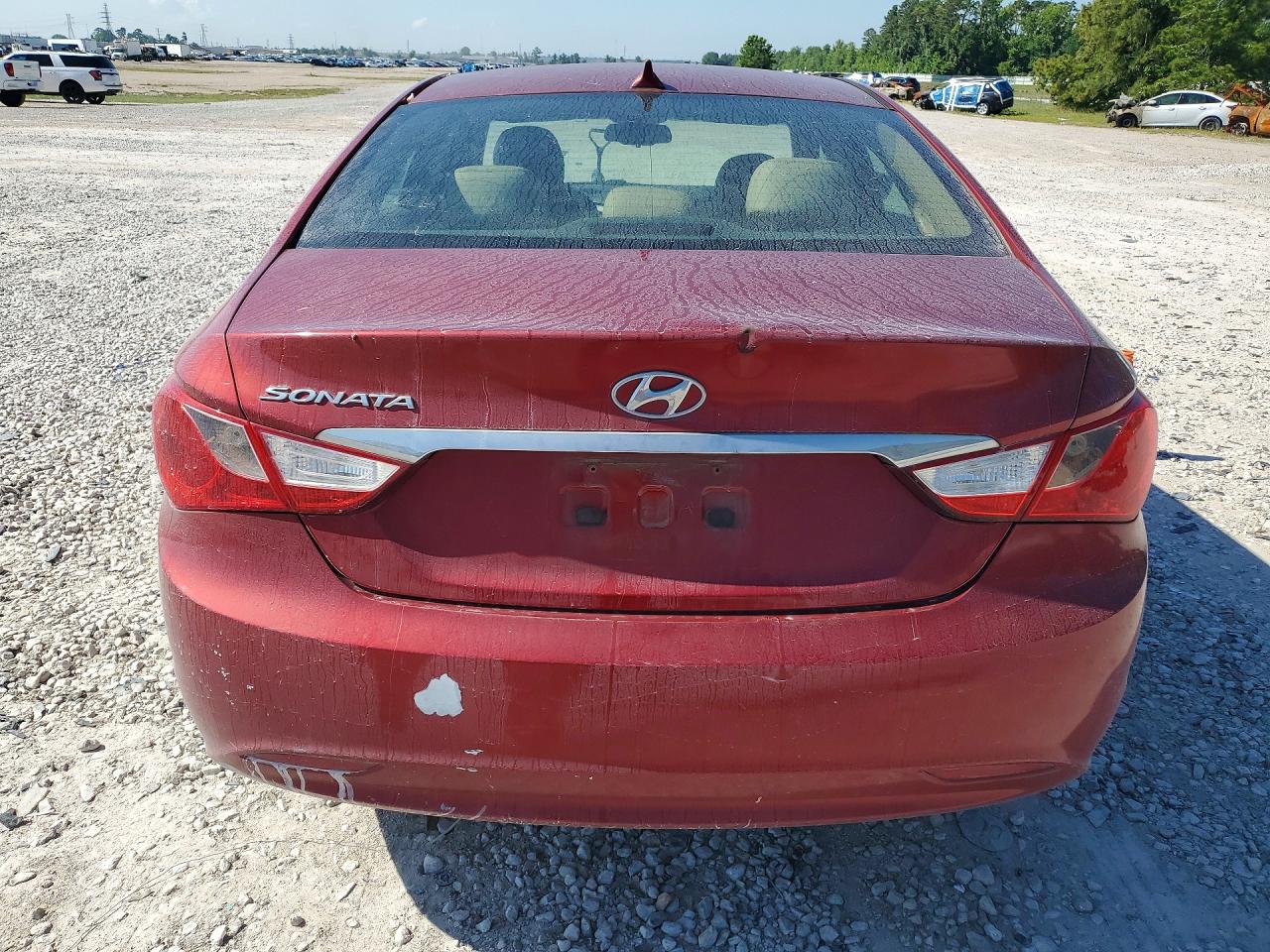 2012 Hyundai Sonata Gls Red vin: 5NPEB4AC1CH459612