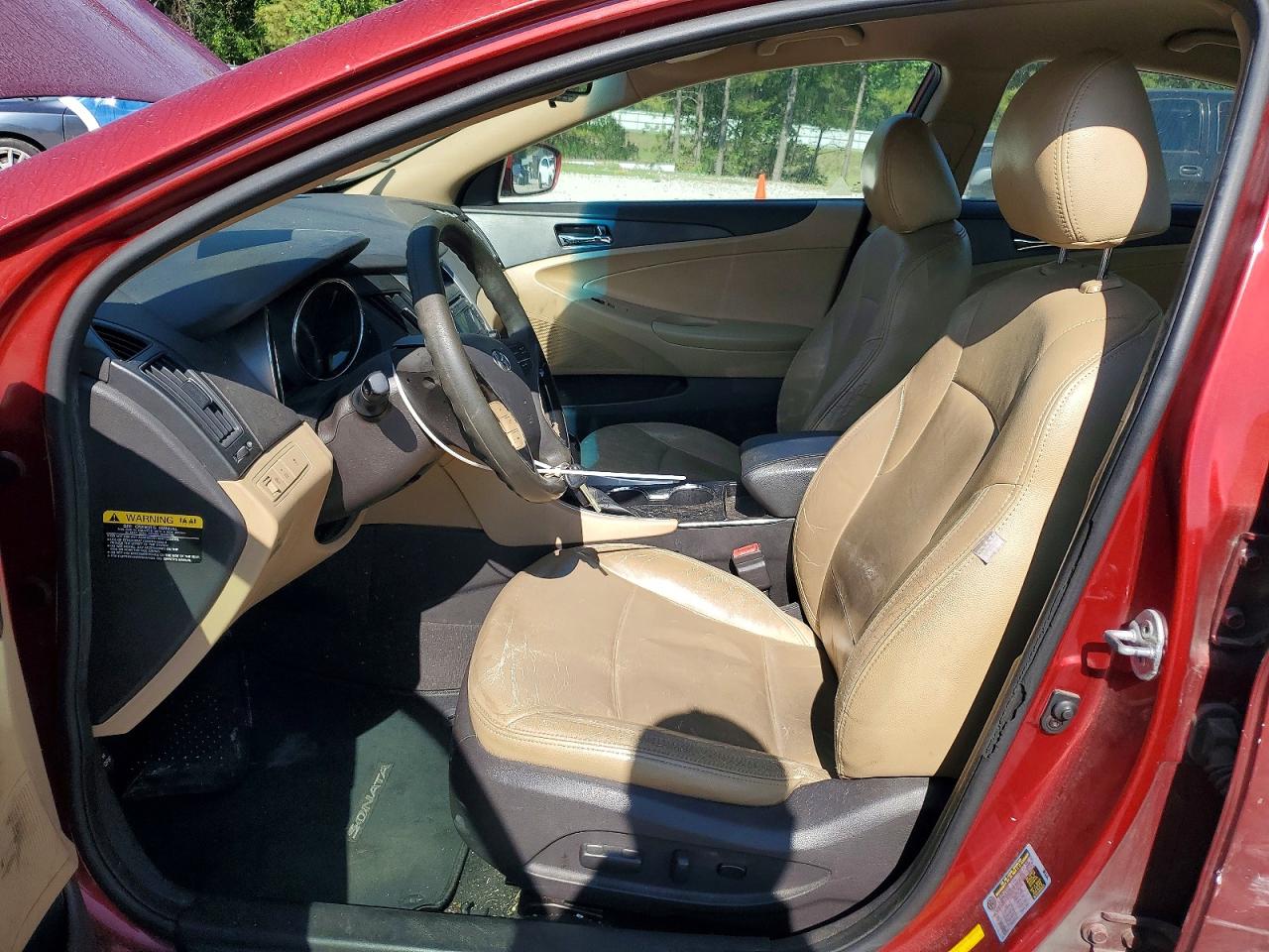 2012 Hyundai Sonata Gls Red vin: 5NPEB4AC1CH459612