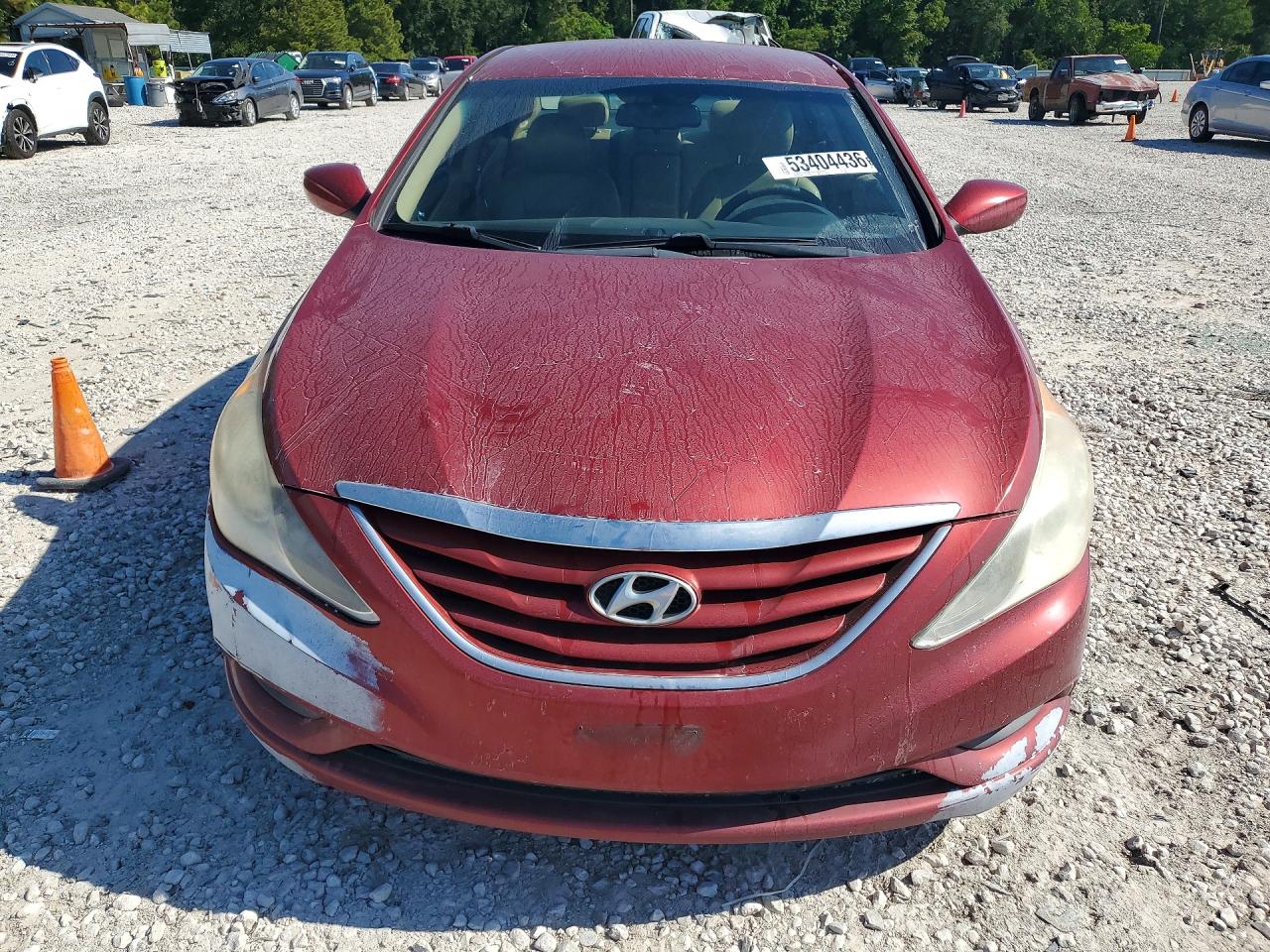 2012 Hyundai Sonata Gls Red vin: 5NPEB4AC1CH459612