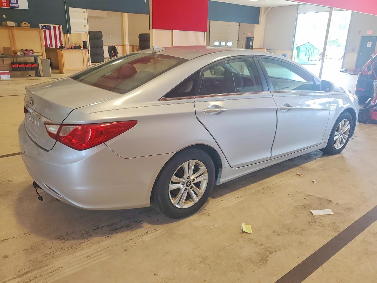 2012 Hyundai Sonata Gls Gray vin: 5NPEB4AC1CH466835