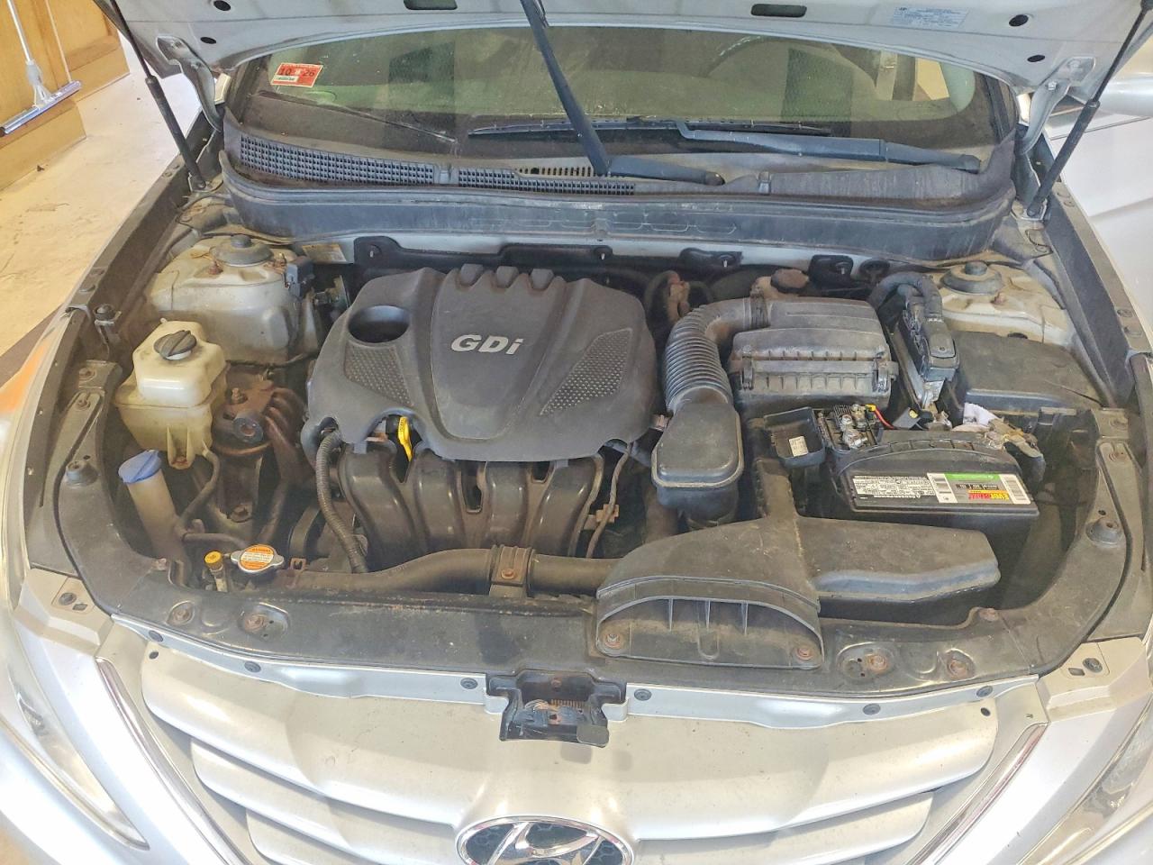 2012 Hyundai Sonata Gls Gray vin: 5NPEB4AC1CH466835