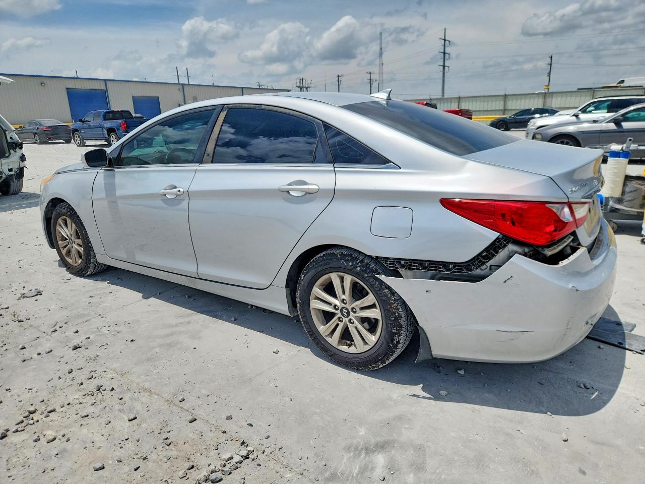 2012 Hyundai Sonata Gls Silver vin: 5NPEB4AC1CH467810
