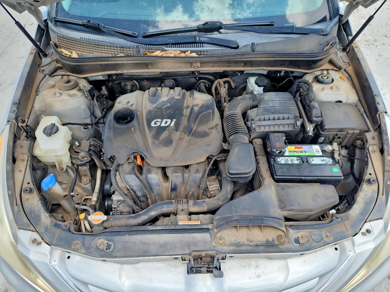 2012 Hyundai Sonata Gls Silver vin: 5NPEB4AC1CH467810