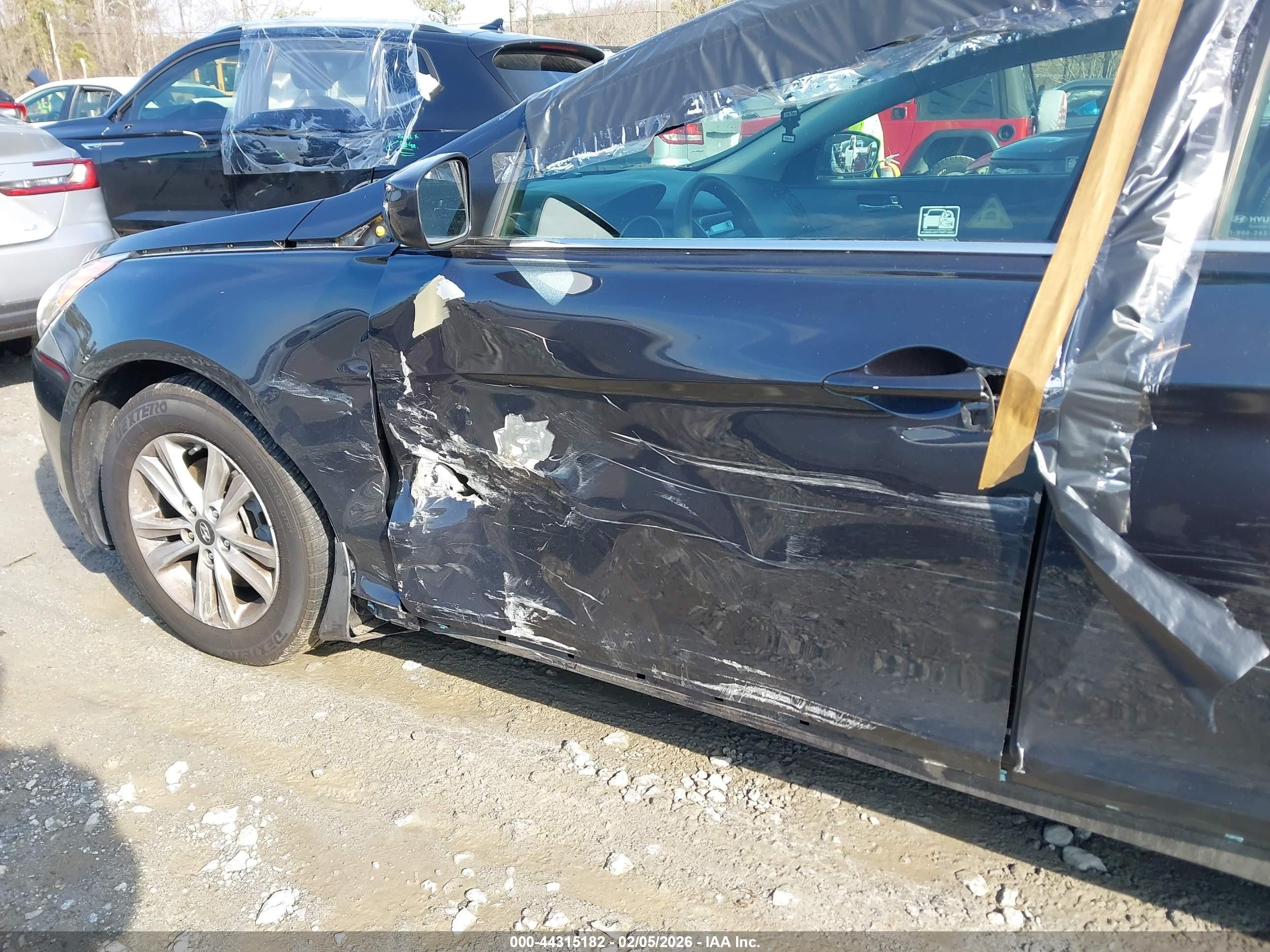 2012 Hyundai Sonata Gls Dark Blue vin: 5NPEB4AC1CH469122