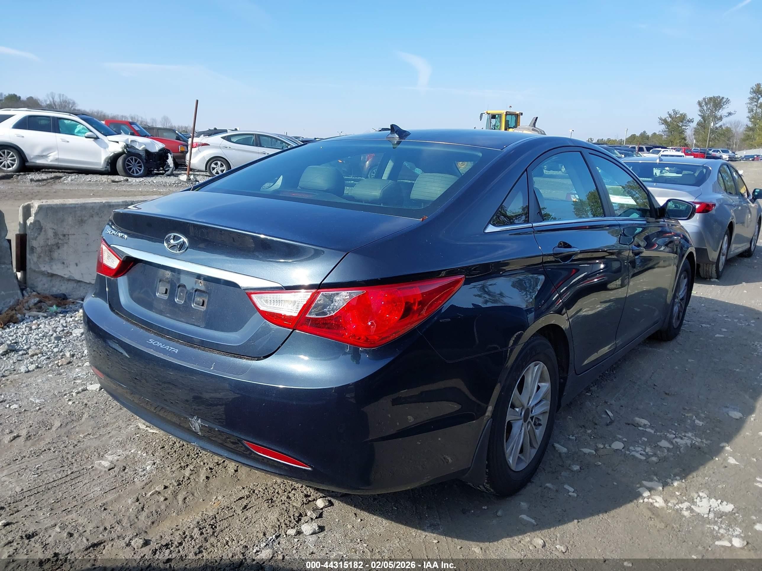 2012 Hyundai Sonata Gls Dark Blue vin: 5NPEB4AC1CH469122