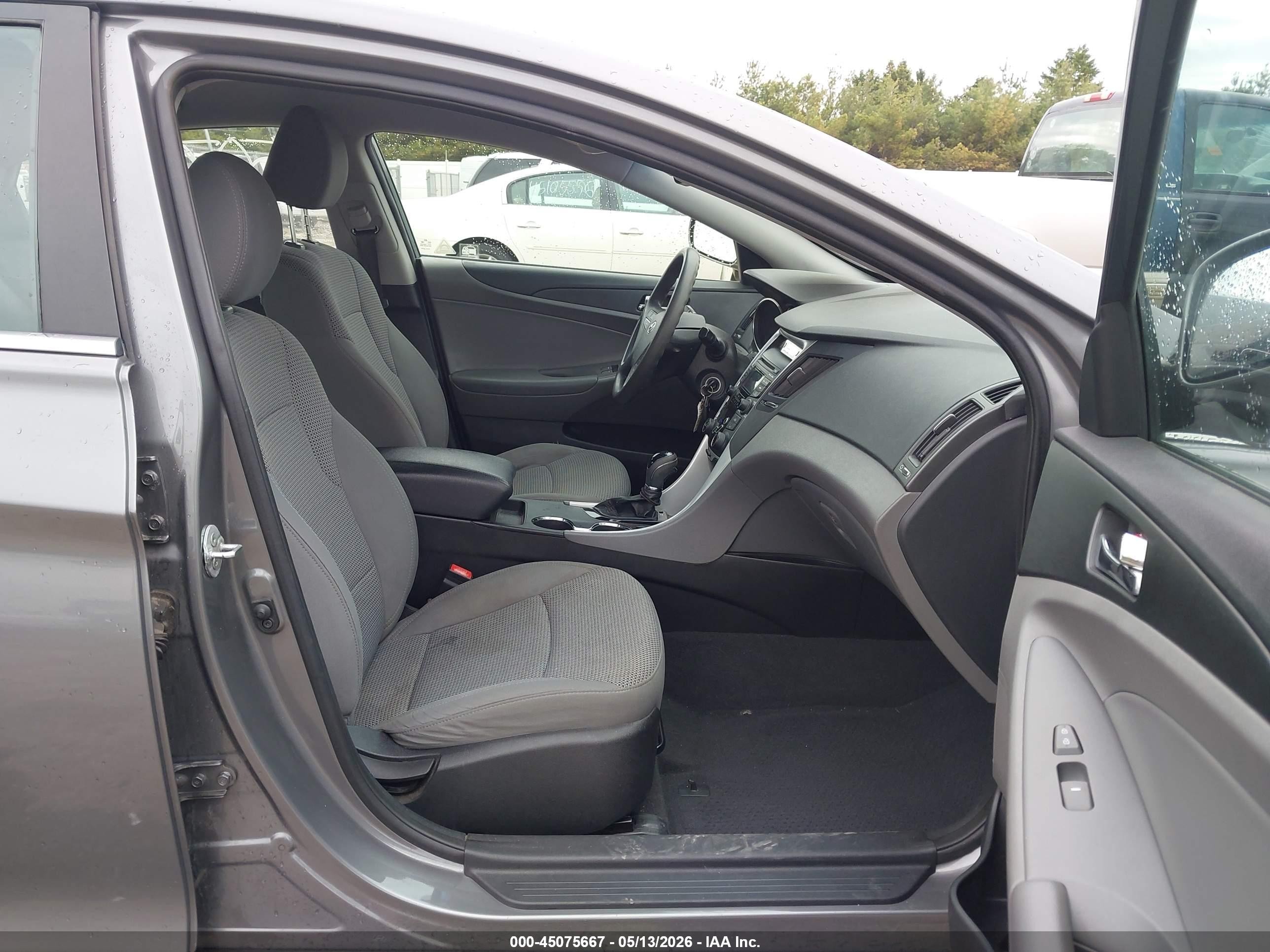 2012 Hyundai Sonata Gls Gray vin: 5NPEB4AC1CH471100