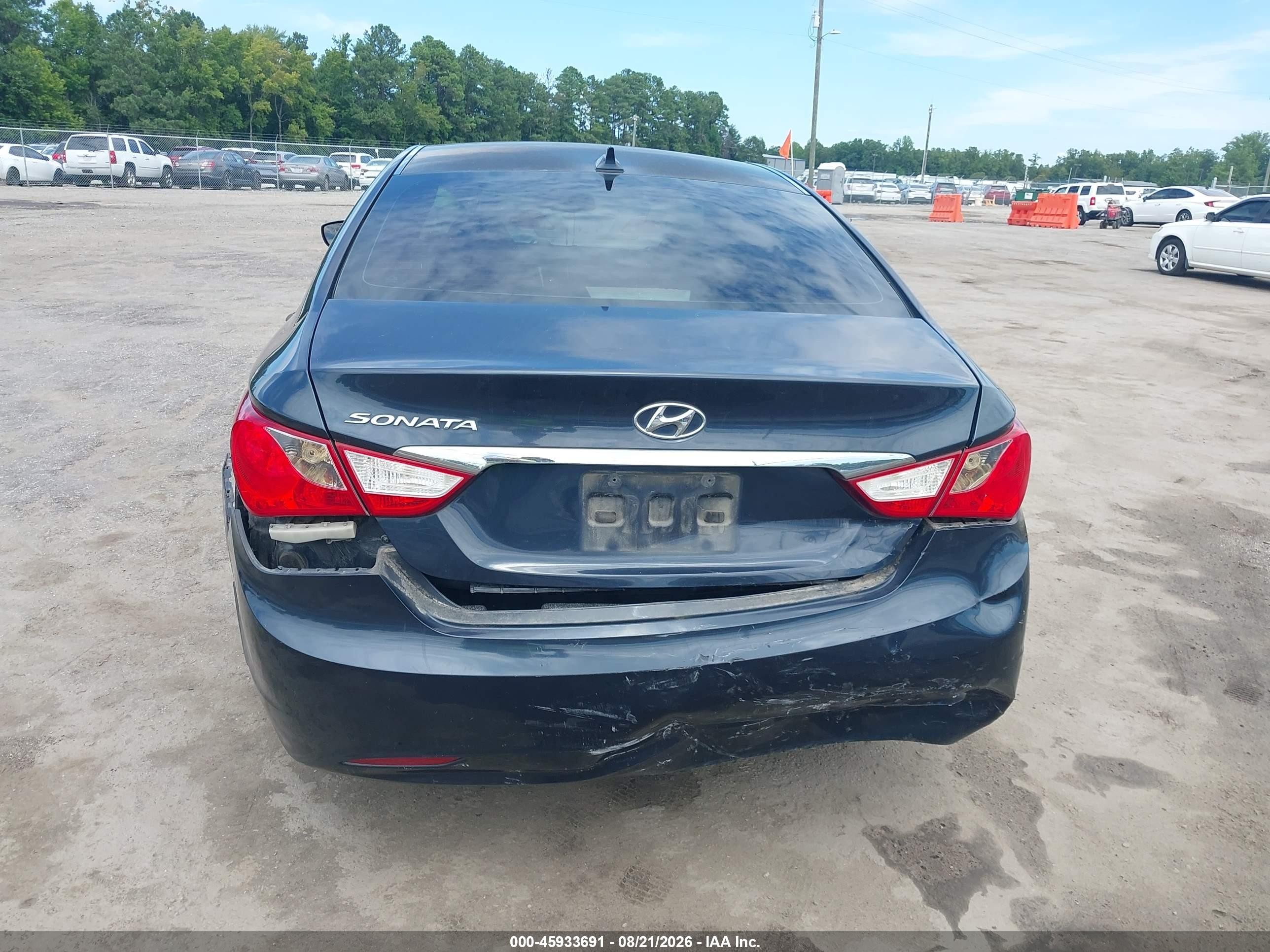 2012 Hyundai Sonata Gls Dark Blue vin: 5NPEB4AC1CH471310