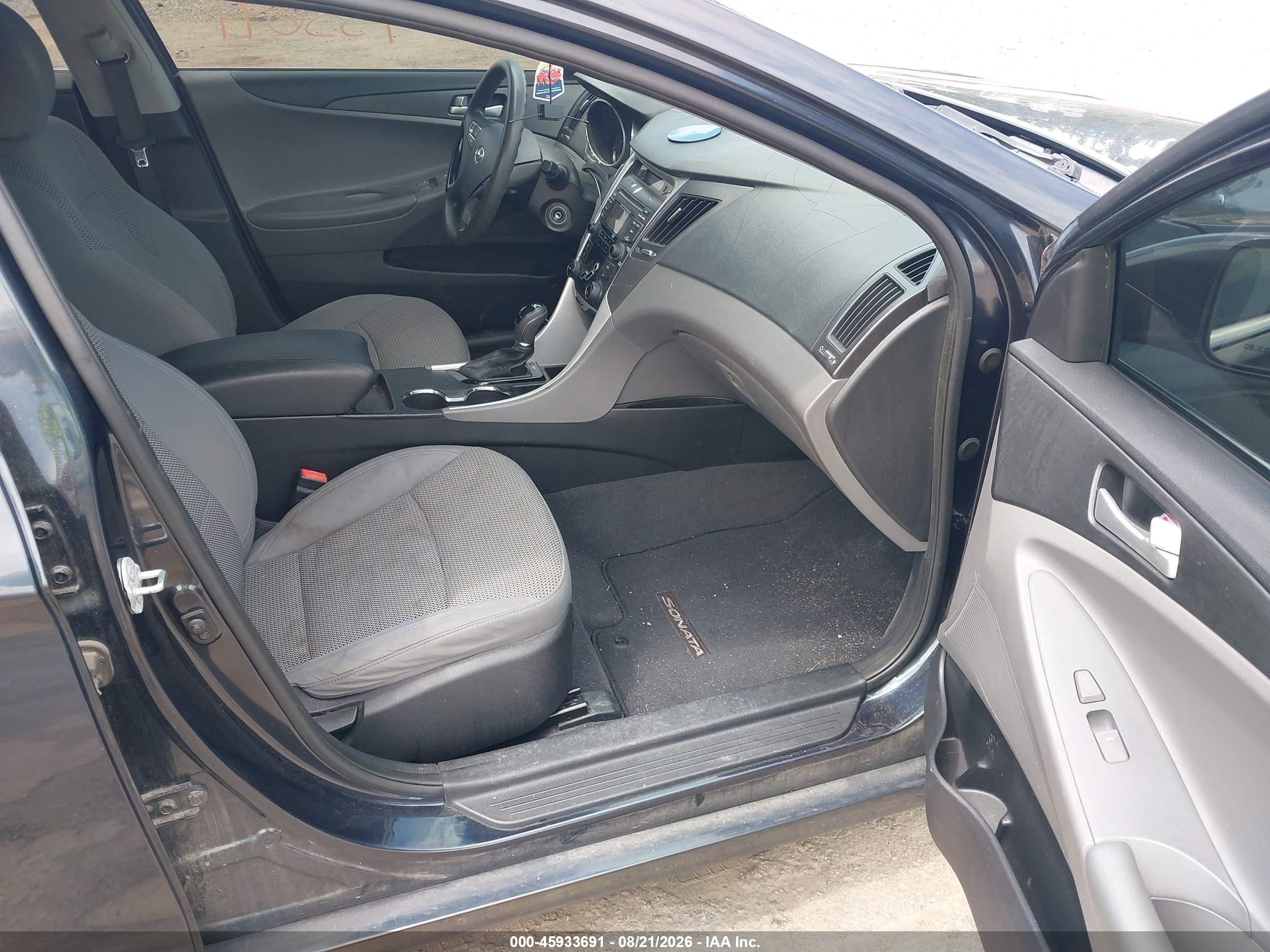 2012 Hyundai Sonata Gls Dark Blue vin: 5NPEB4AC1CH471310
