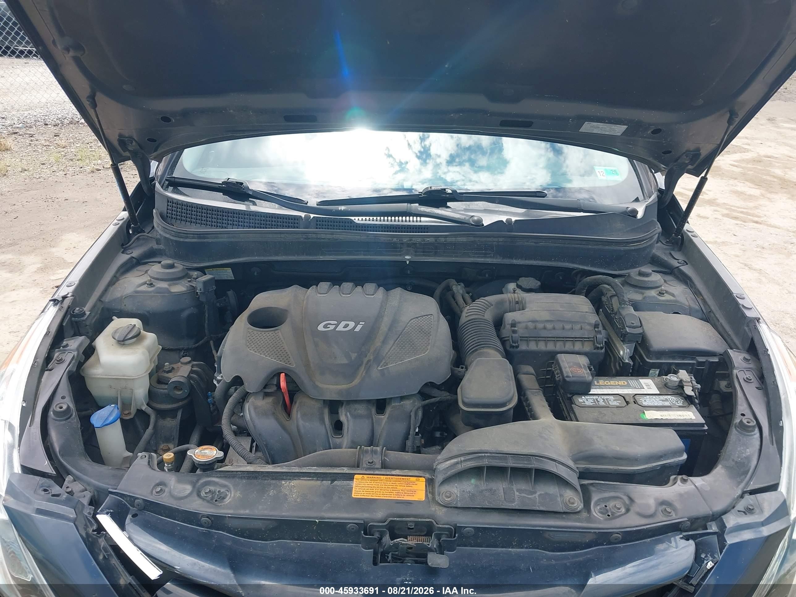 2012 Hyundai Sonata Gls Dark Blue vin: 5NPEB4AC1CH471310