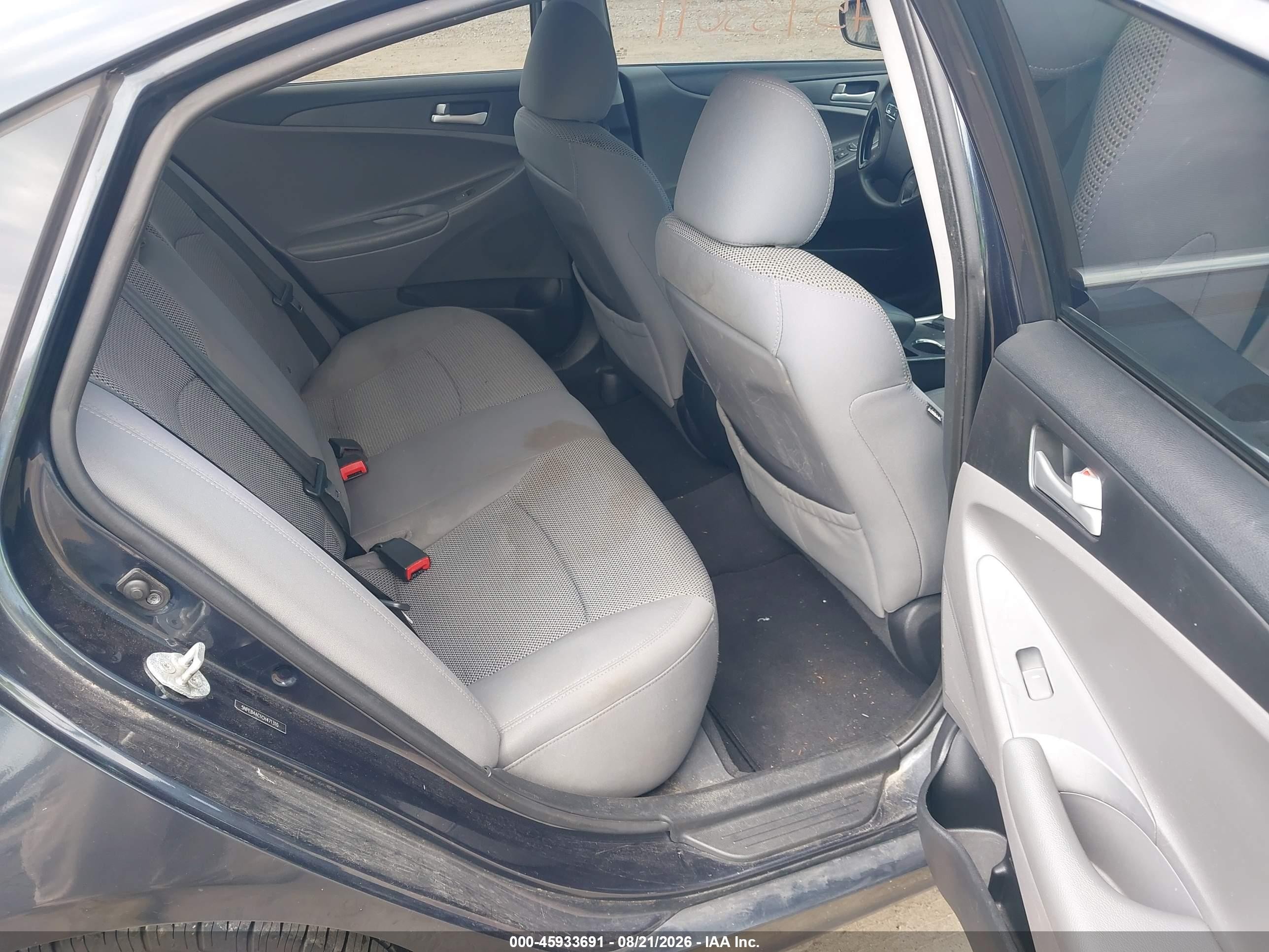 2012 Hyundai Sonata Gls Dark Blue vin: 5NPEB4AC1CH471310