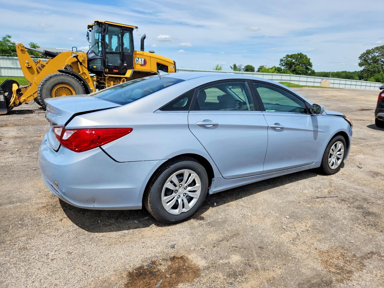 2012 Hyundai Sonata Gls Blue vin: 5NPEB4AC1CH473655