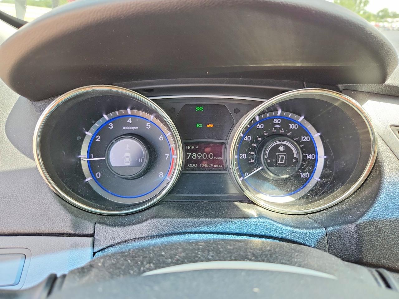 2012 Hyundai Sonata Gls Blue vin: 5NPEB4AC1CH473655