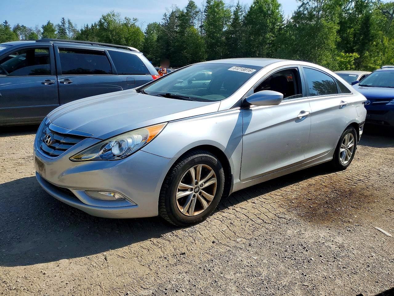2012 Hyundai Sonata Gls Silver vin: 5NPEB4AC1CH474613