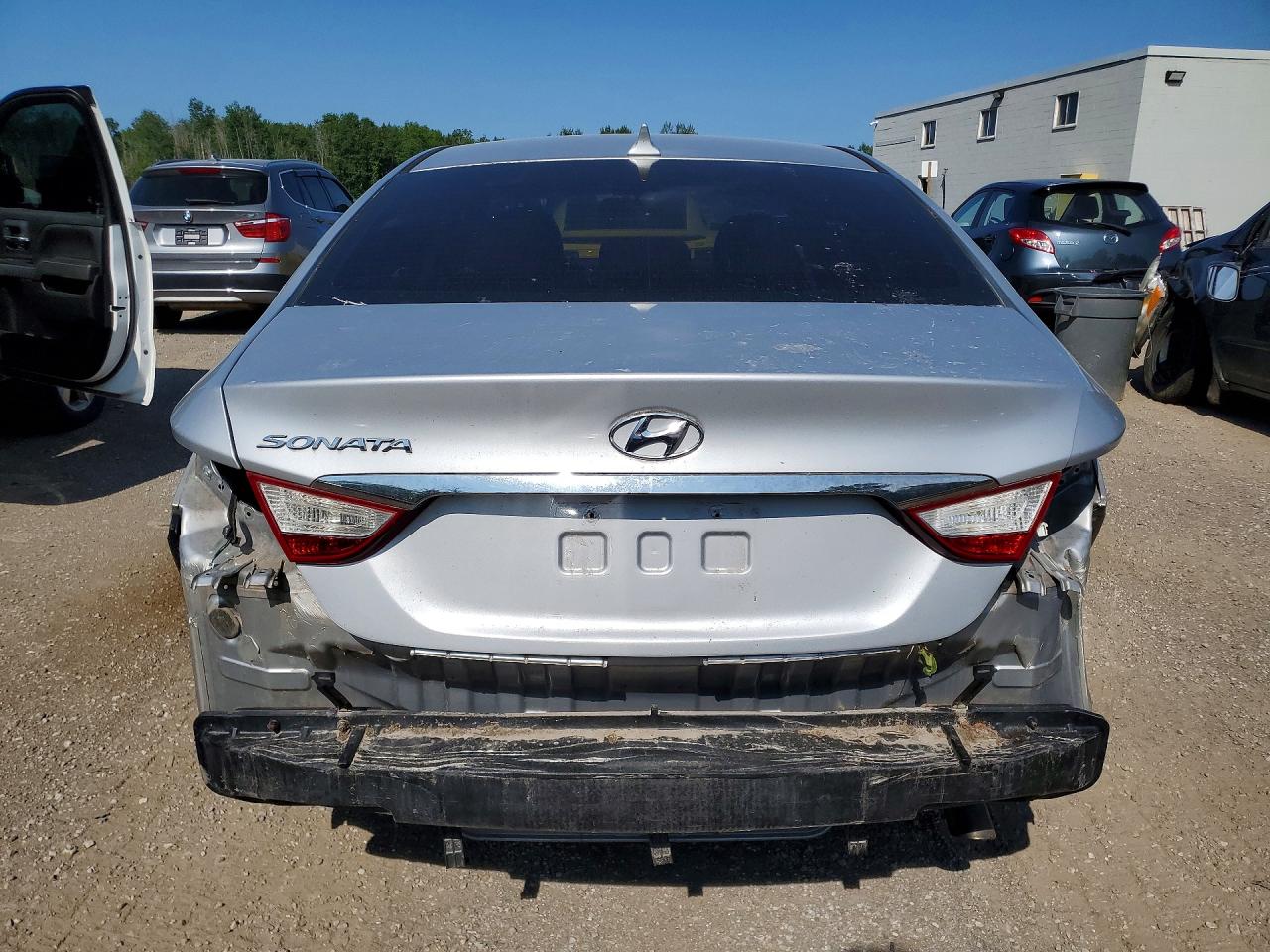 2012 Hyundai Sonata Gls Silver vin: 5NPEB4AC1CH474613