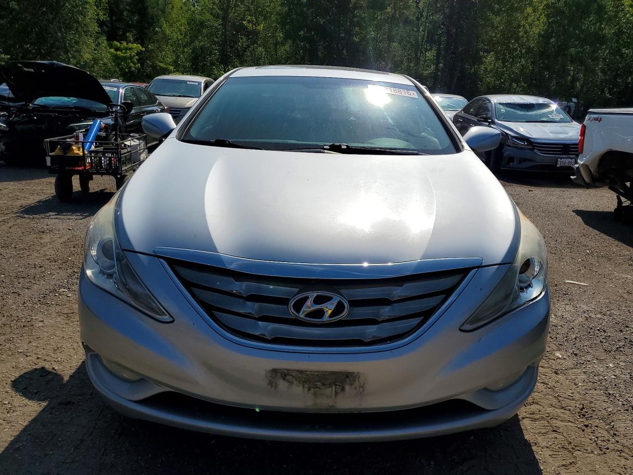 2012 Hyundai Sonata Gls Silver vin: 5NPEB4AC1CH474613