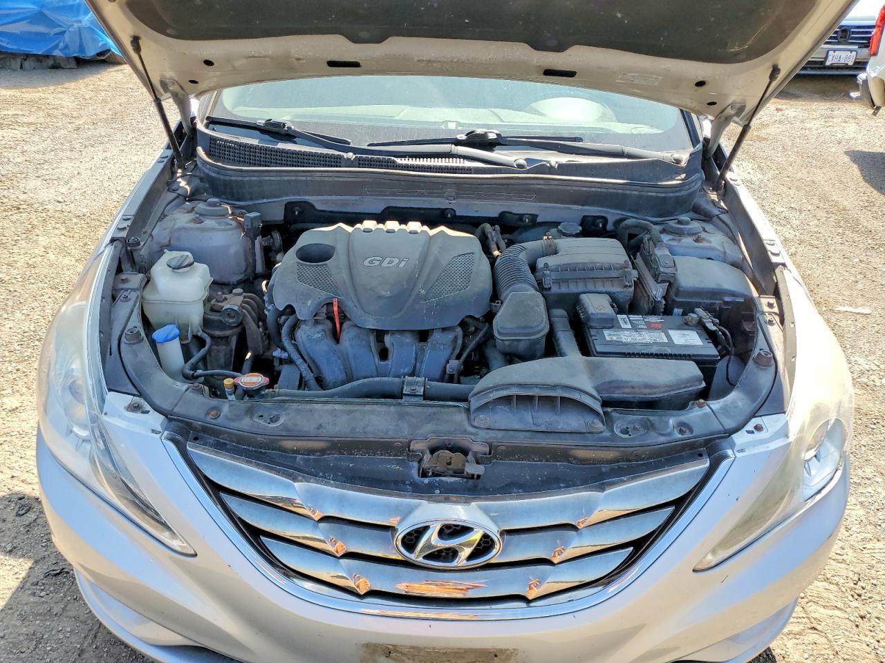 2012 Hyundai Sonata Gls Silver vin: 5NPEB4AC1CH474613