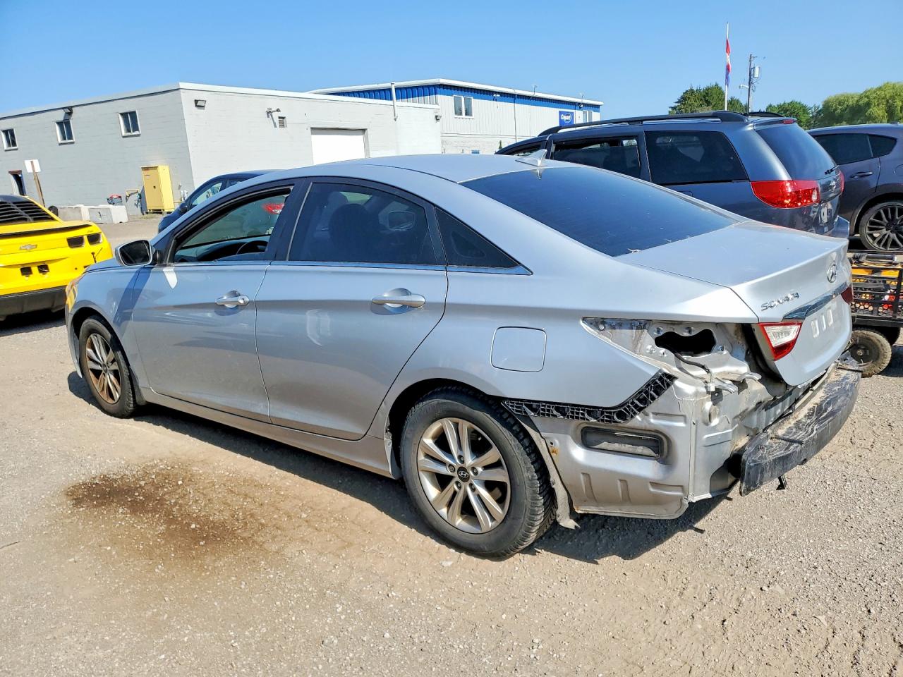 2012 Hyundai Sonata Gls Silver vin: 5NPEB4AC1CH474613
