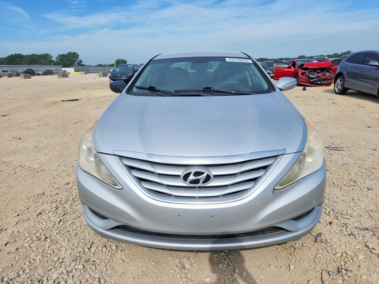 2012 Hyundai Sonata Gls Silver vin: 5NPEB4AC1CH479990