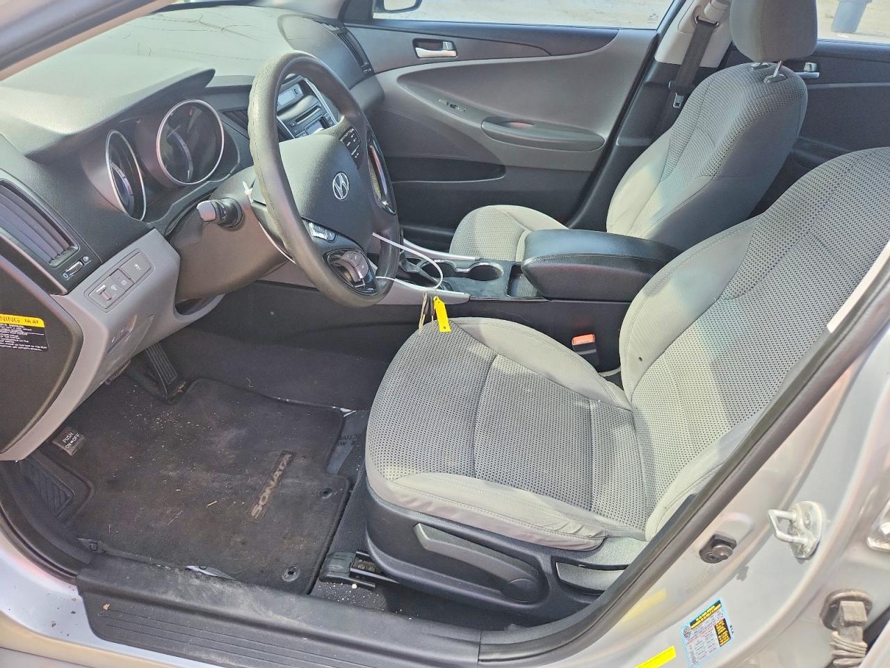 2012 Hyundai Sonata Gls Silver vin: 5NPEB4AC1CH479990
