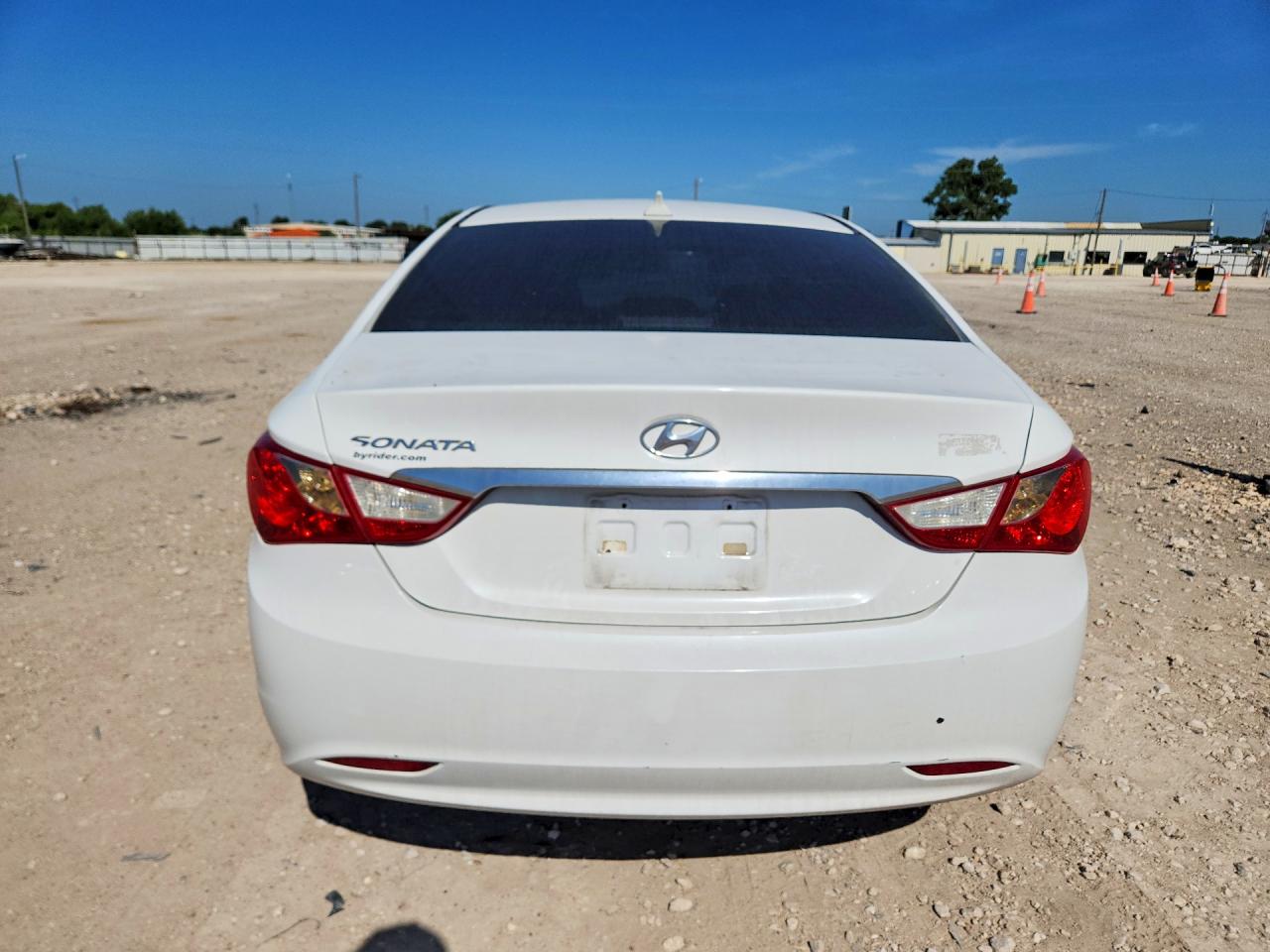 2012 Hyundai Sonata Gls White vin: 5NPEB4AC1CH482582