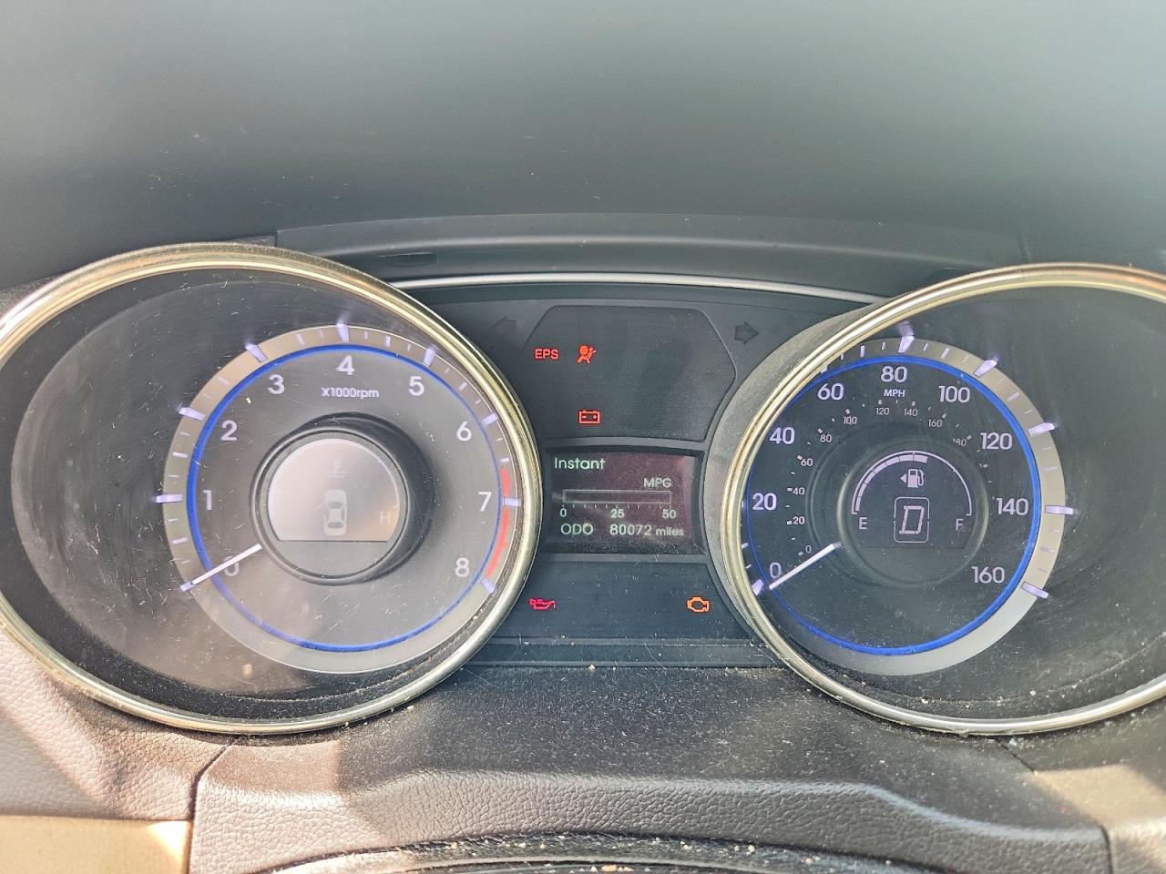2012 Hyundai Sonata Gls White vin: 5NPEB4AC1CH482582