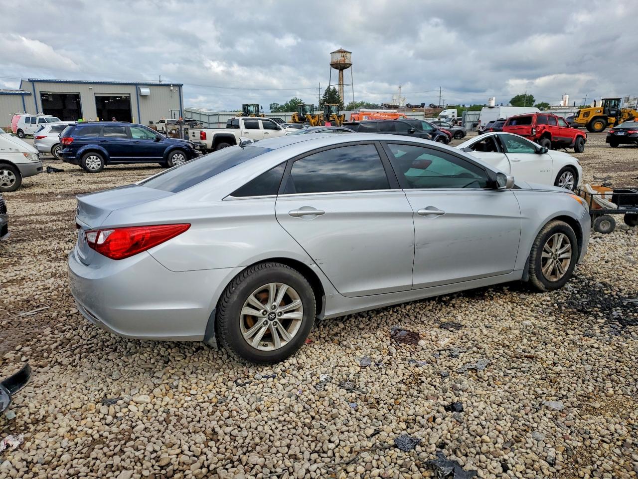 2012 Hyundai Sonata Gls Gray vin: 5NPEB4AC1CH484333