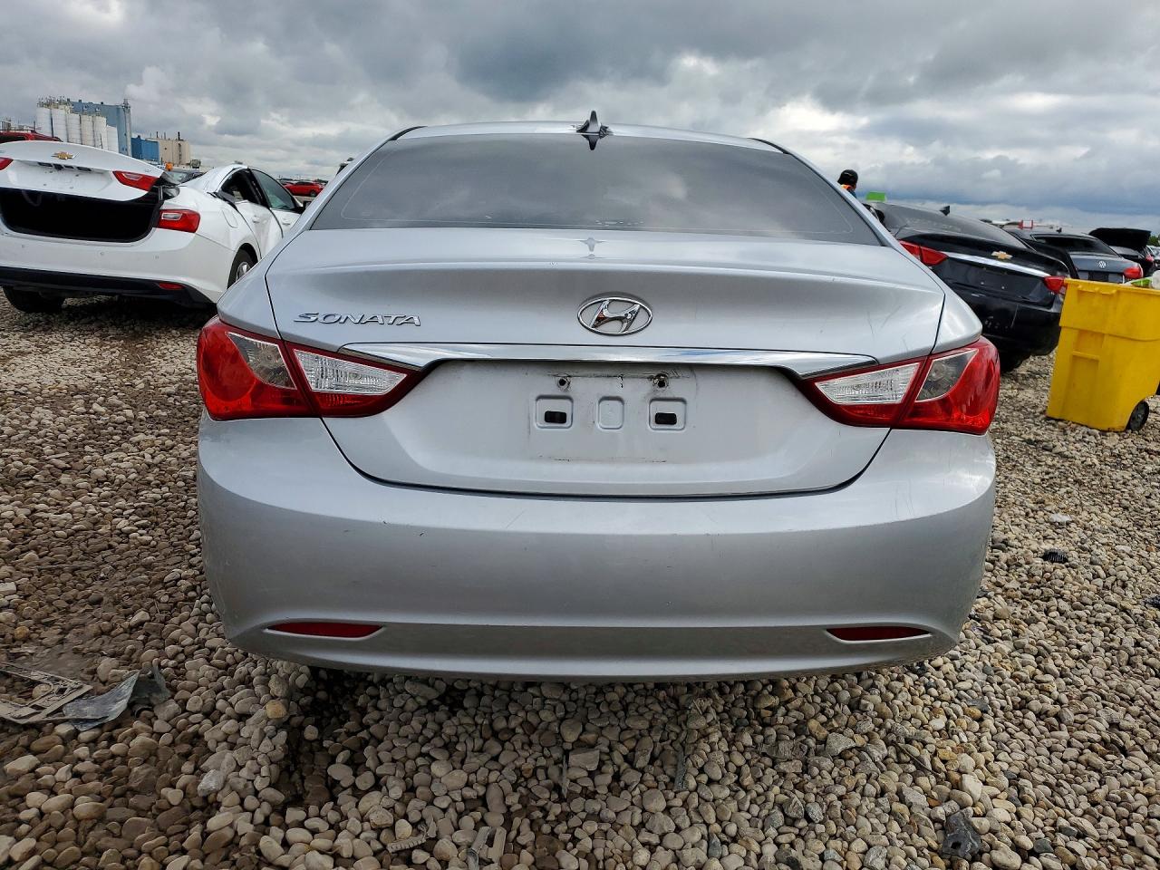 2012 Hyundai Sonata Gls Gray vin: 5NPEB4AC1CH484333