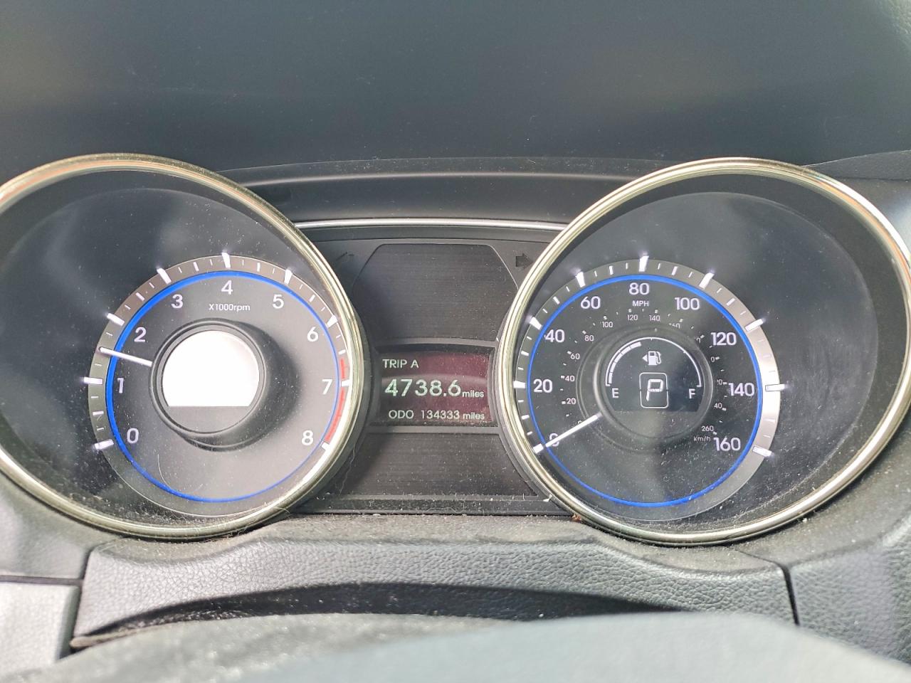 2012 Hyundai Sonata Gls Gray vin: 5NPEB4AC1CH484333