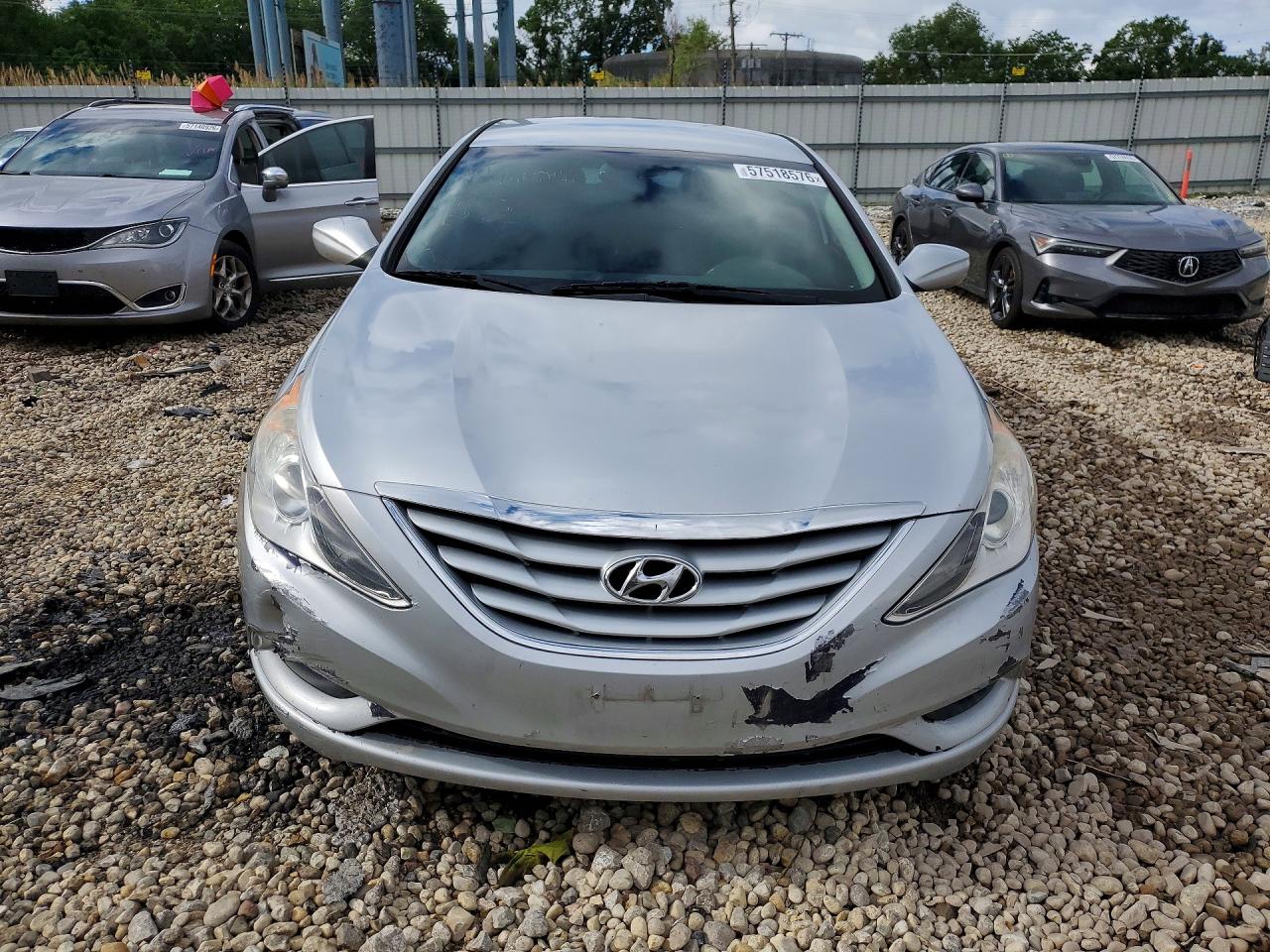 2012 Hyundai Sonata Gls Gray vin: 5NPEB4AC1CH484333