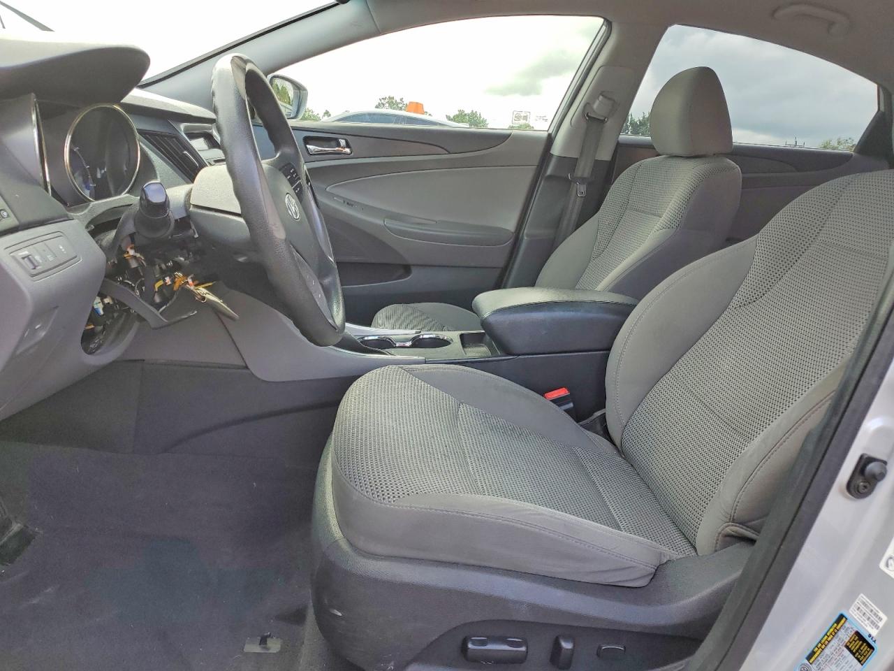 2012 Hyundai Sonata Gls Gray vin: 5NPEB4AC1CH484333